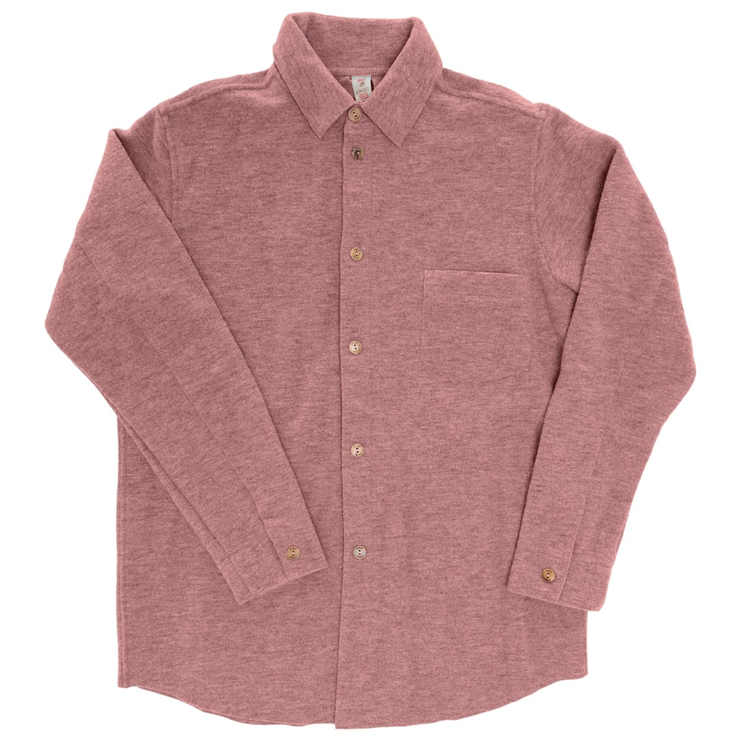 Мъжка риза с копчета Engel Men's Shirt - Rose Melange