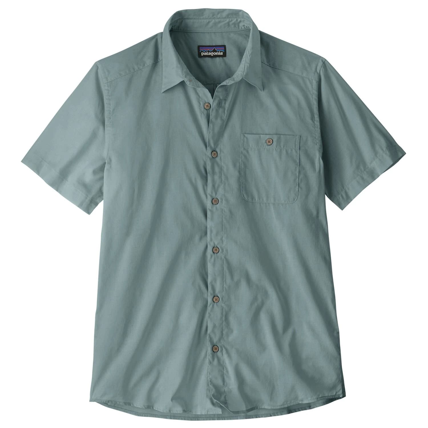 Мъжка риза с копчета Patagonia Sunrise Stream Shirt - Blue Sage