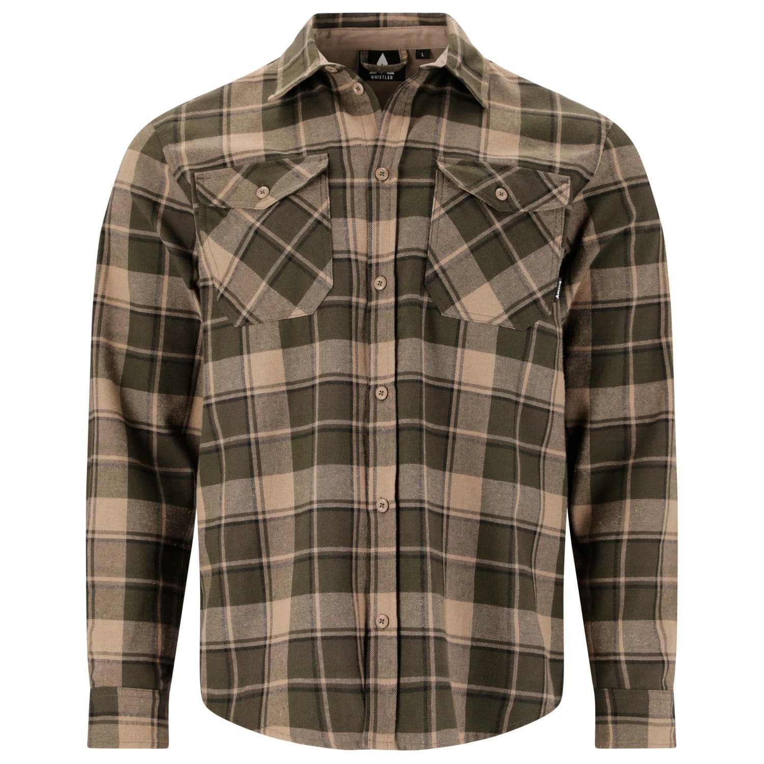 Мъжка риза с копчета Whistler Bargo Checked Shirt - Fallen Rock