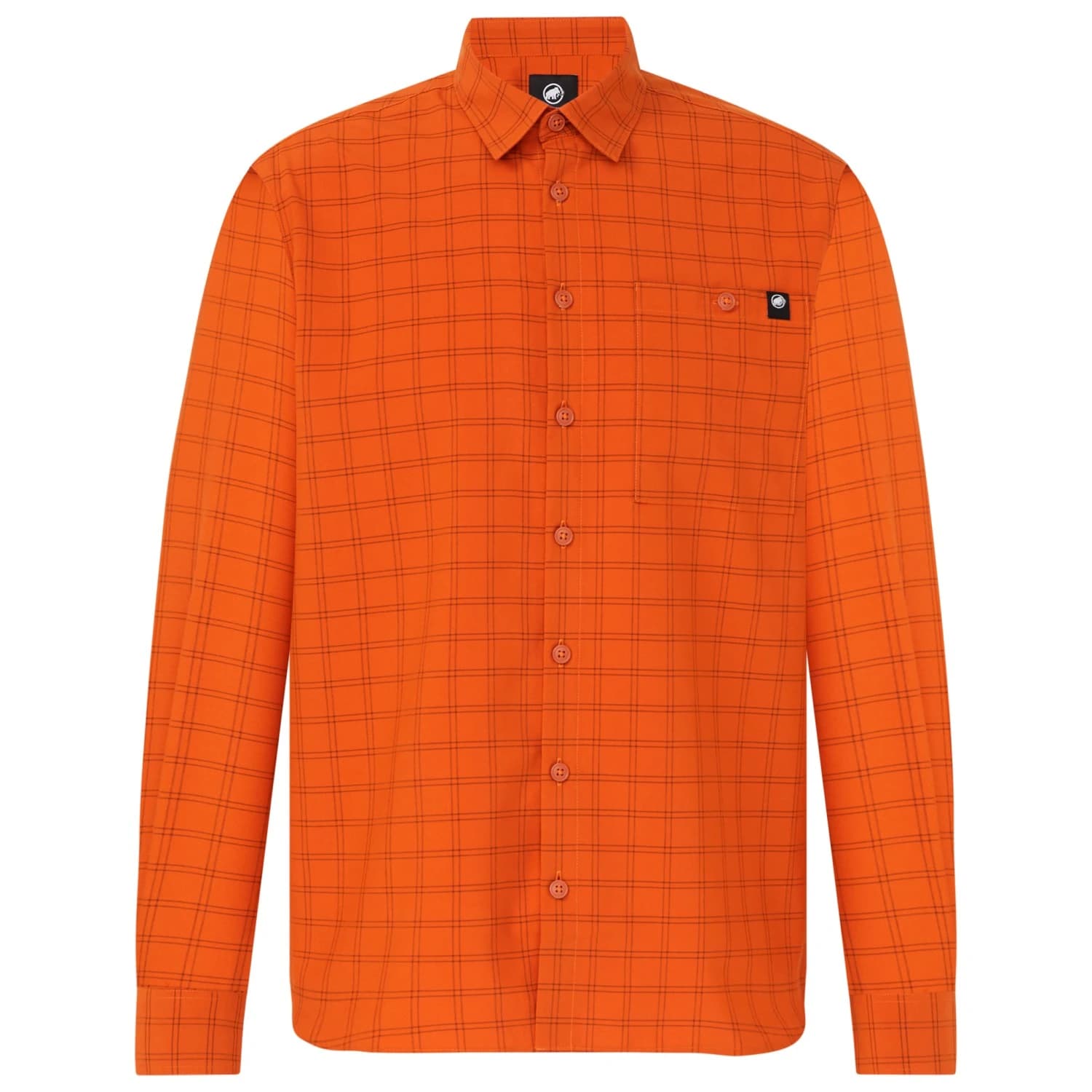 Мъжка риза с копчета Mammut Lenni Longsleeve Shirt - Autumn Larice / Soil