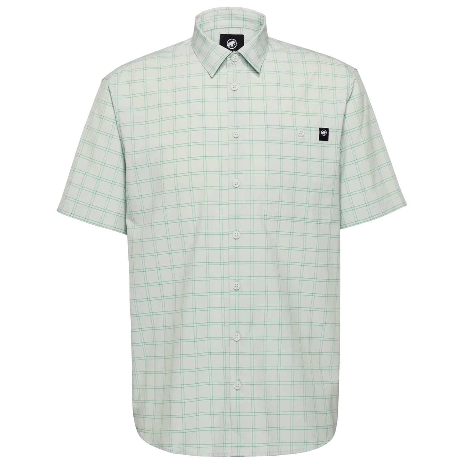 Мъжка риза с копчета Mammut Lenni Shirt - Silver Sage / Pinea