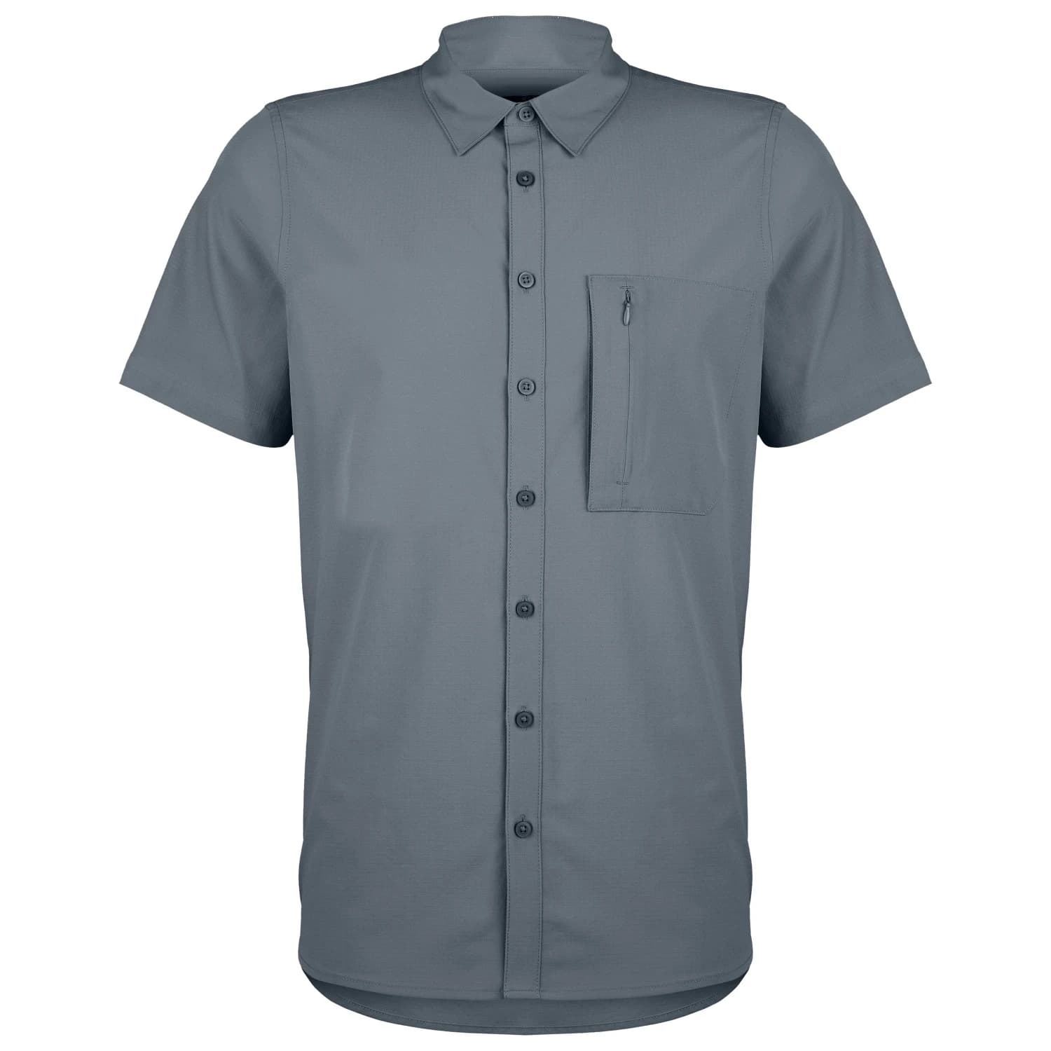 Мъжка риза с копчета Stoic AntiMosquito ByskeSt. Shirt S/S Shirt - Ink Grey