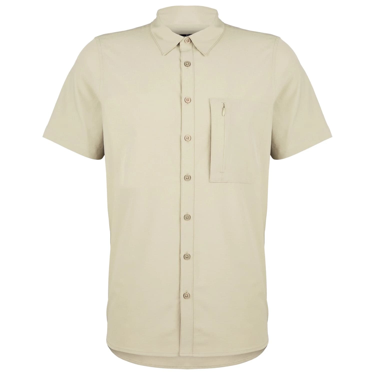 Мъжка риза с копчета Stoic AntiMosquito ByskeSt. Shirt S/S Shirt - Taupe White