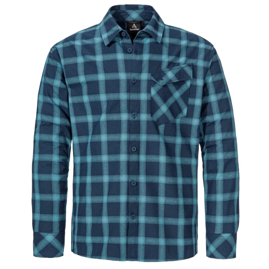 Мъжка риза с копчета Schöffel Shirt Poplar Shirt - Navy Blazer
