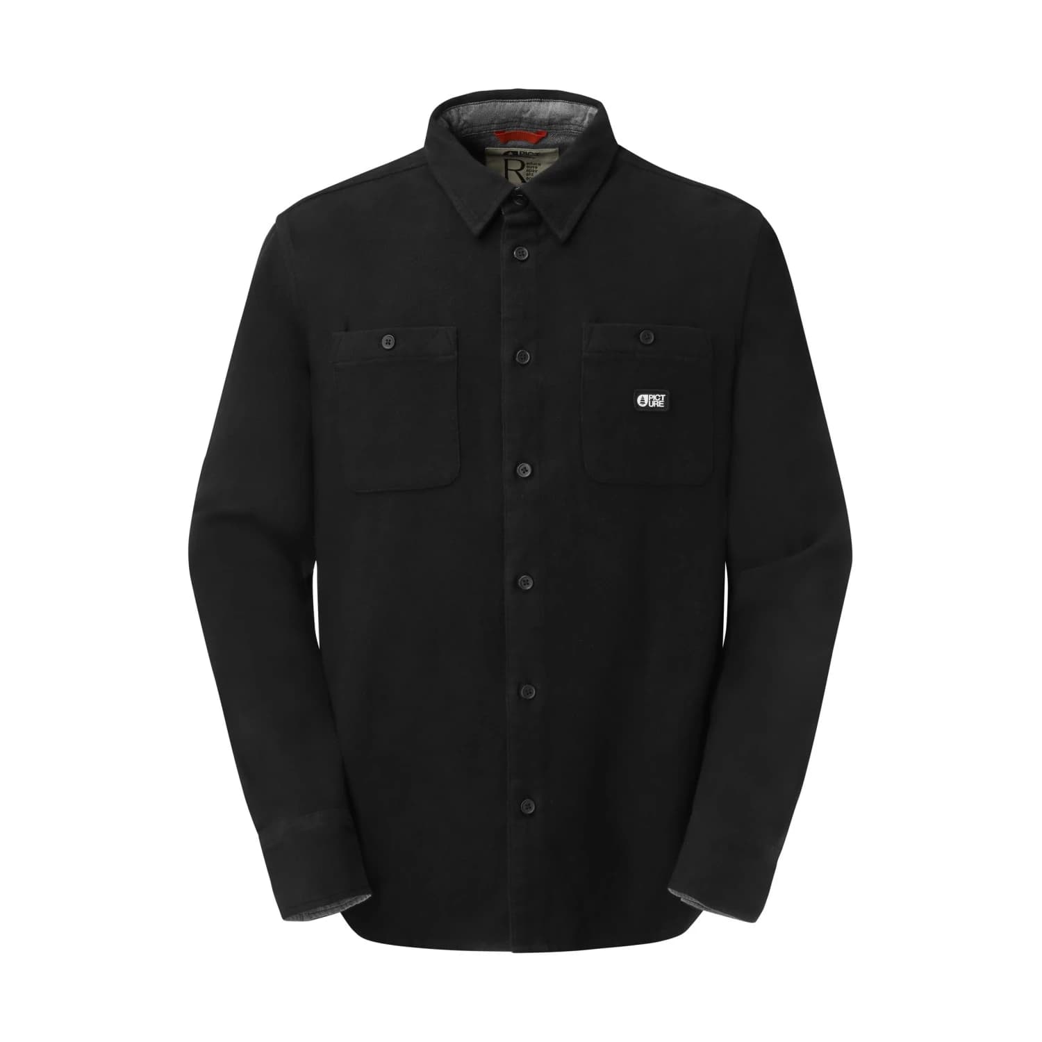 Мъжка риза с копчета Picture Lewell Shirt - Black