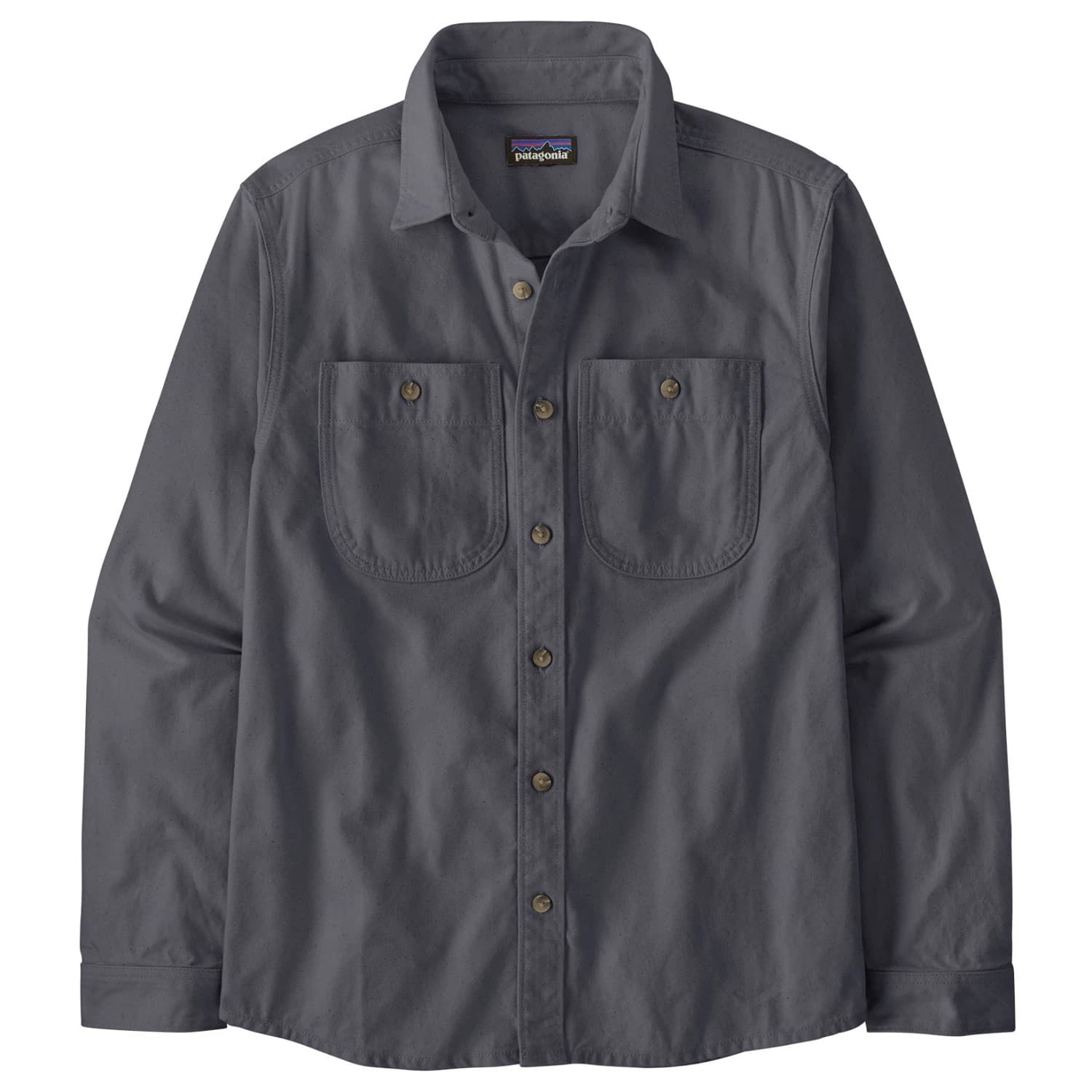 Мъжка риза с копчета Patagonia Point Reyes Canvas Shirt - Smolder Blue