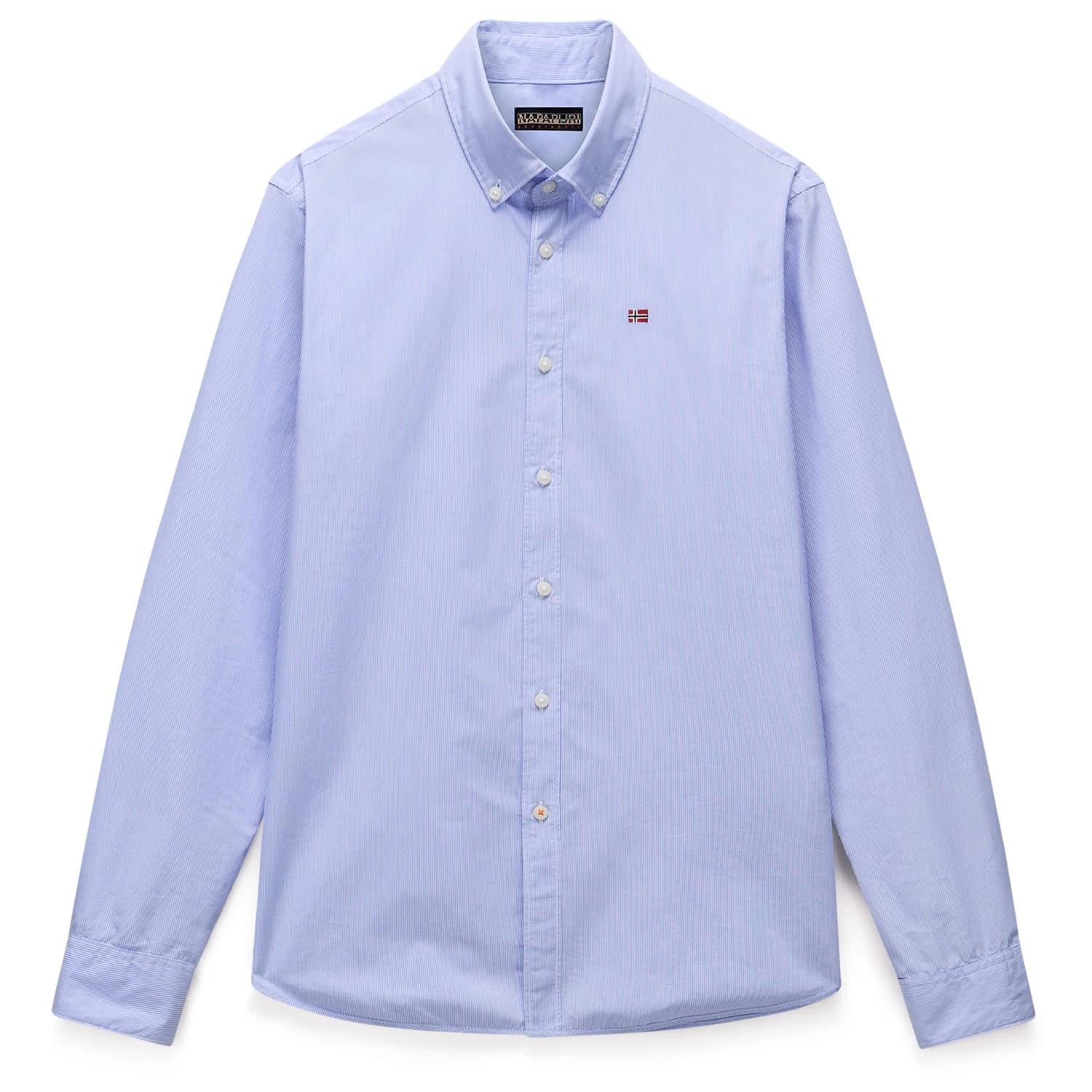 Мъжка риза с копчета Napapijri G-Terra L/S Shirt - Stripe