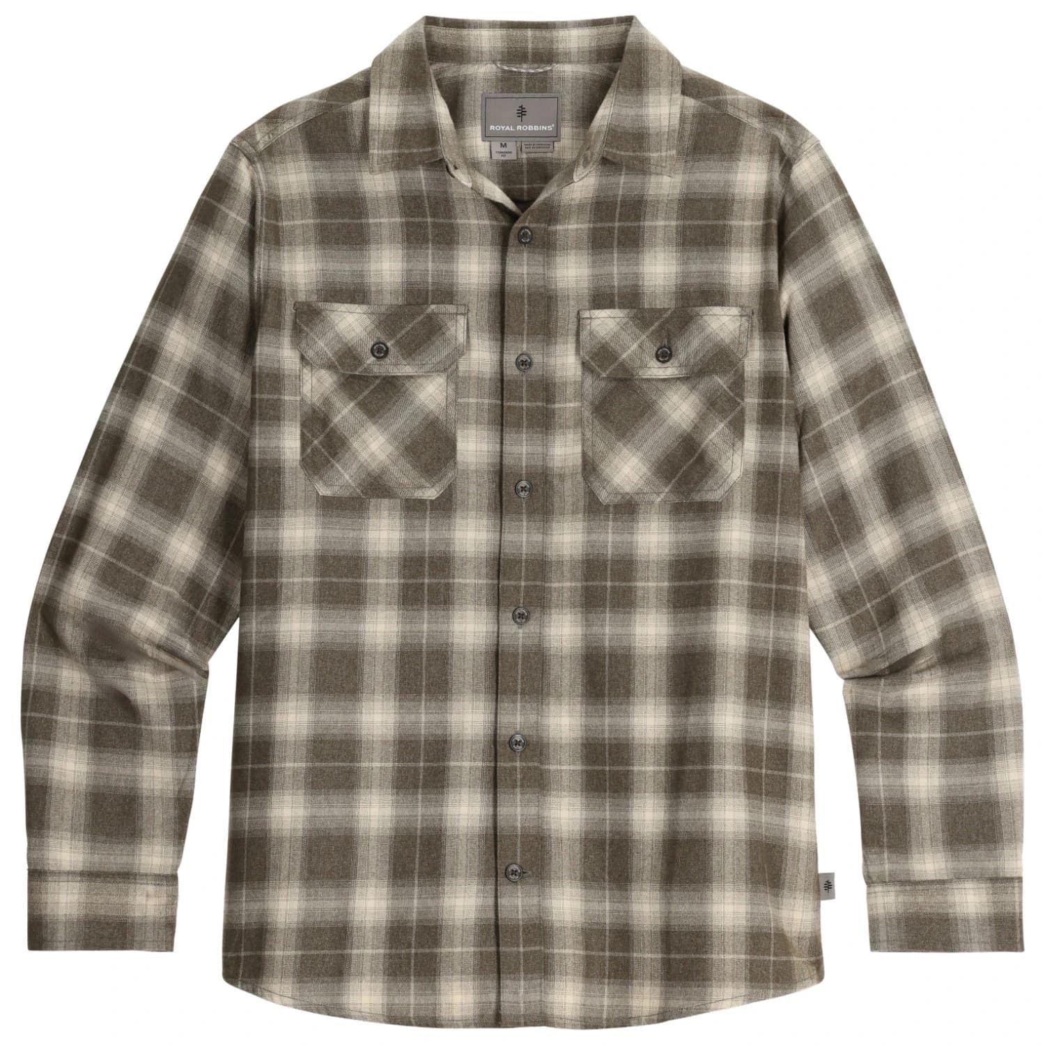 Мъжка риза с копчета Royal Robbins Vogelsang L/S Shirt - Everglade Round Top Pld
