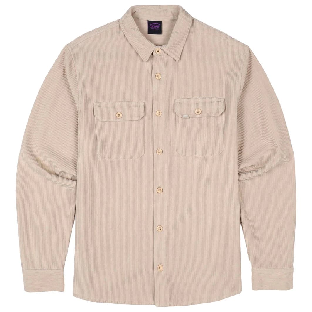 Мъжка риза с копчета Oxbow Cord  Shirt Jacket Shirt - Dune