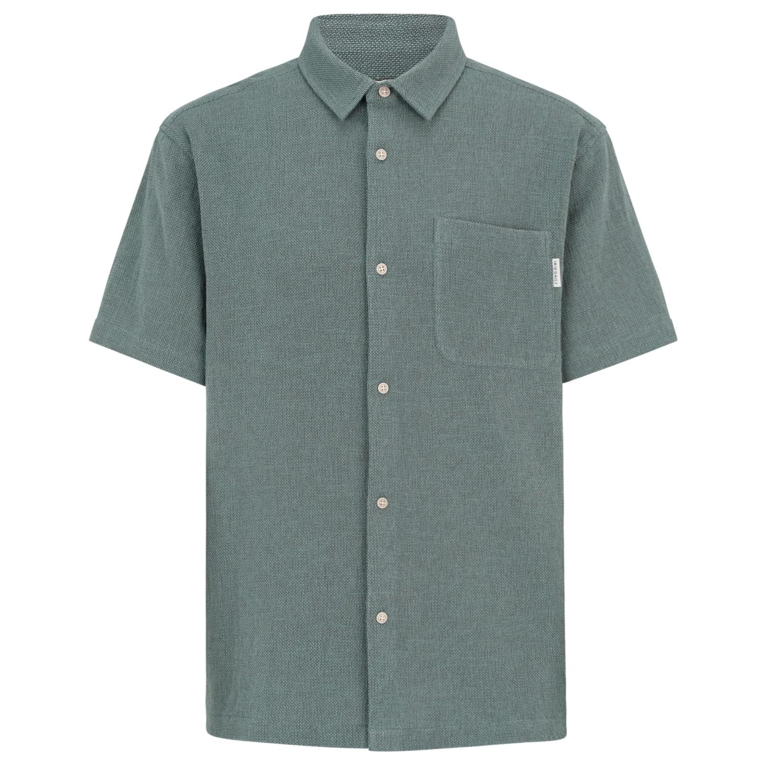 Мъжка риза с копчета Iriedaily Sammy Summer Shirt - Jungle Green