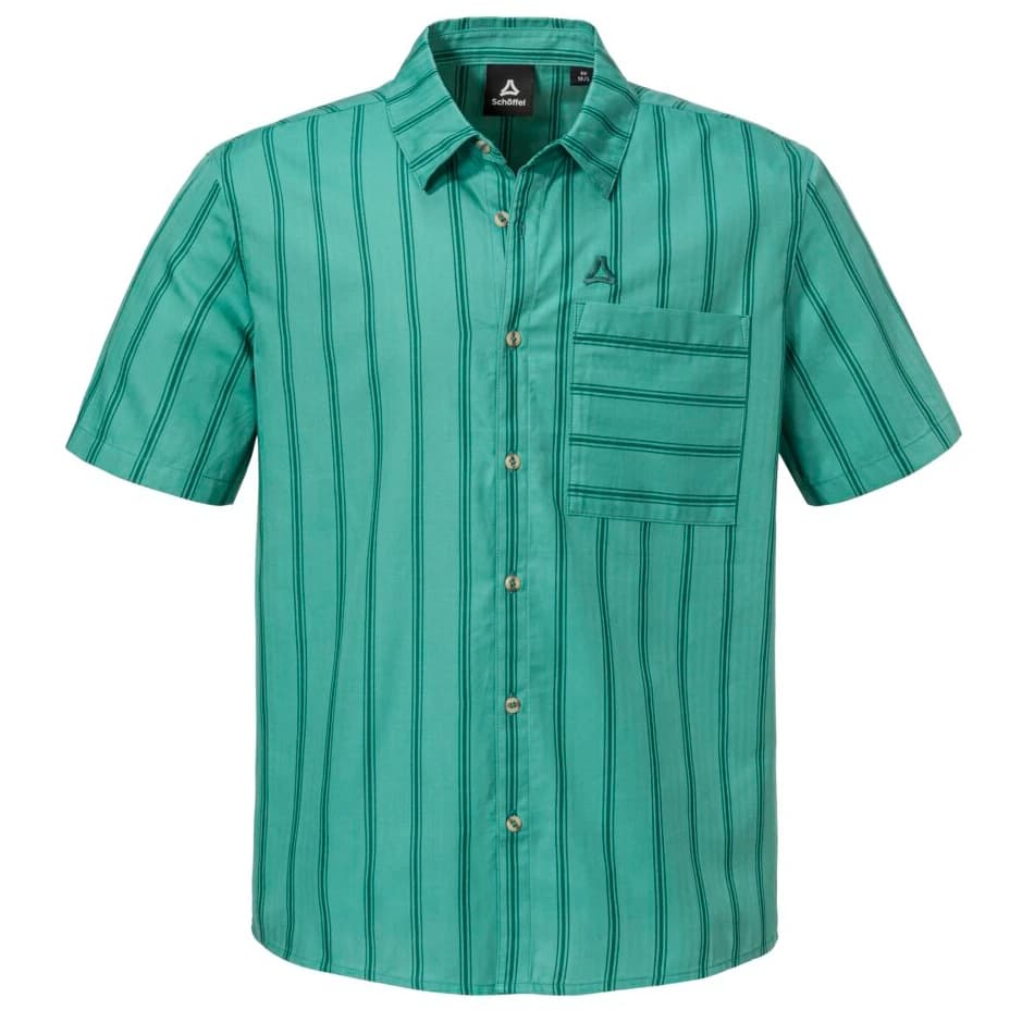 Мъжка риза с копчета Schöffel Shirt Style Kalmen Shirt - Emerald Slate