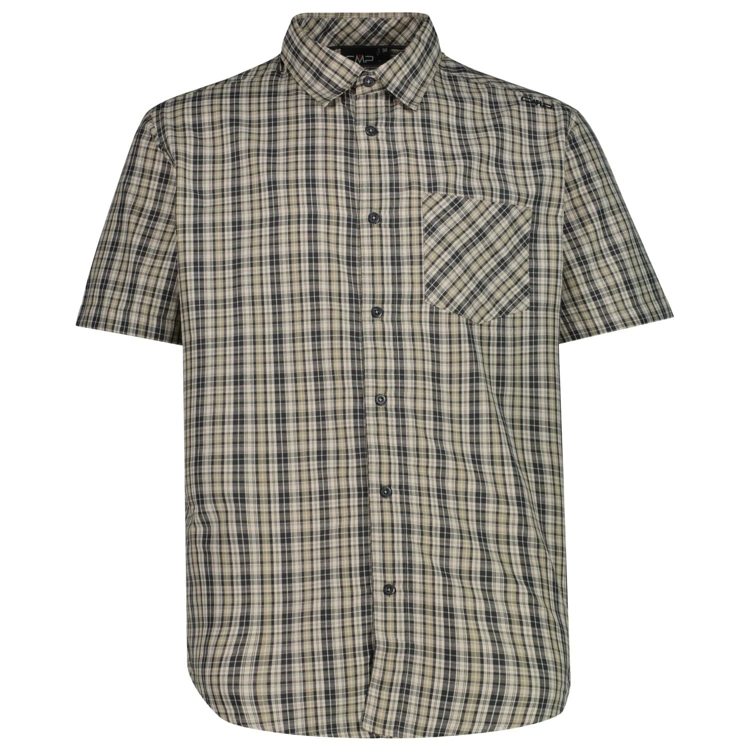 Мъжка риза с копчета Cmp Full Button Shirt - Vaniglia / Antracite / Corda