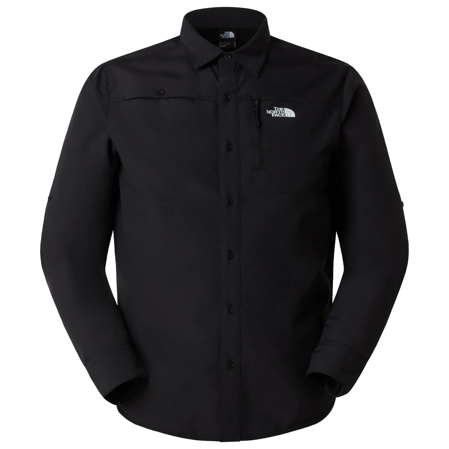 Мъжка риза с копчета The North Face Sequoia Long Sleeve Shirt - Black