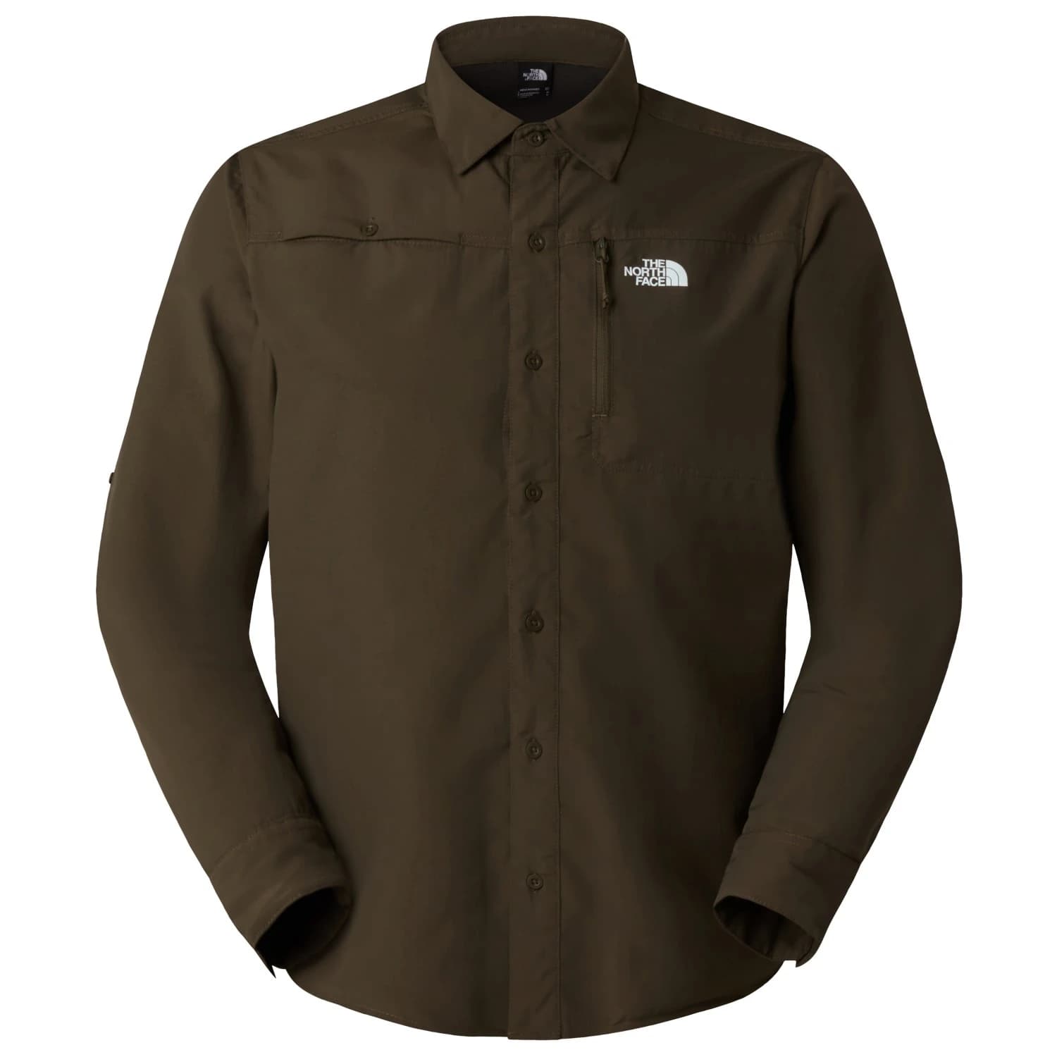 Мъжка риза с копчета The North Face Sequoia Long Sleeve Shirt - New Taupe Green