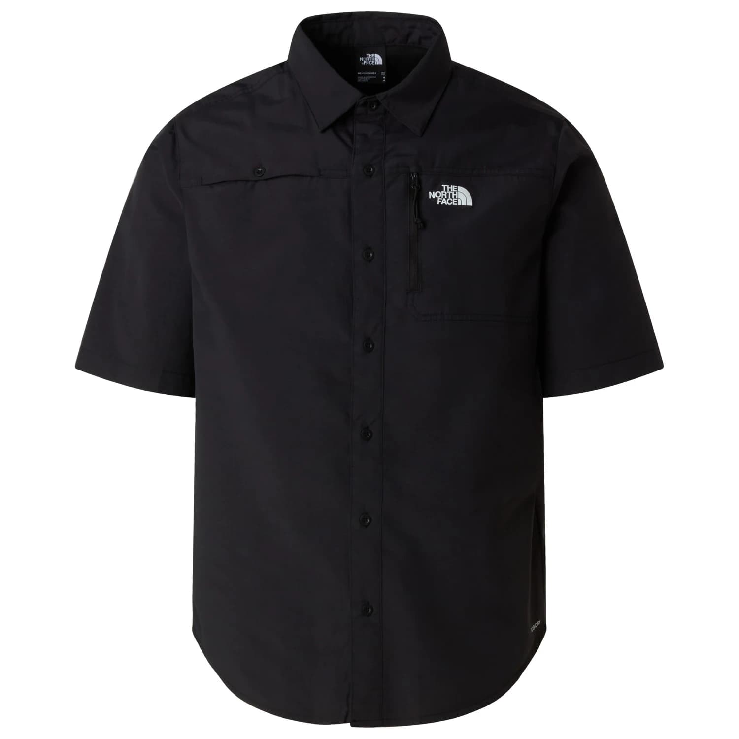Мъжка риза с копчета The North Face Sequoia Short Sleeve Shirt - Black