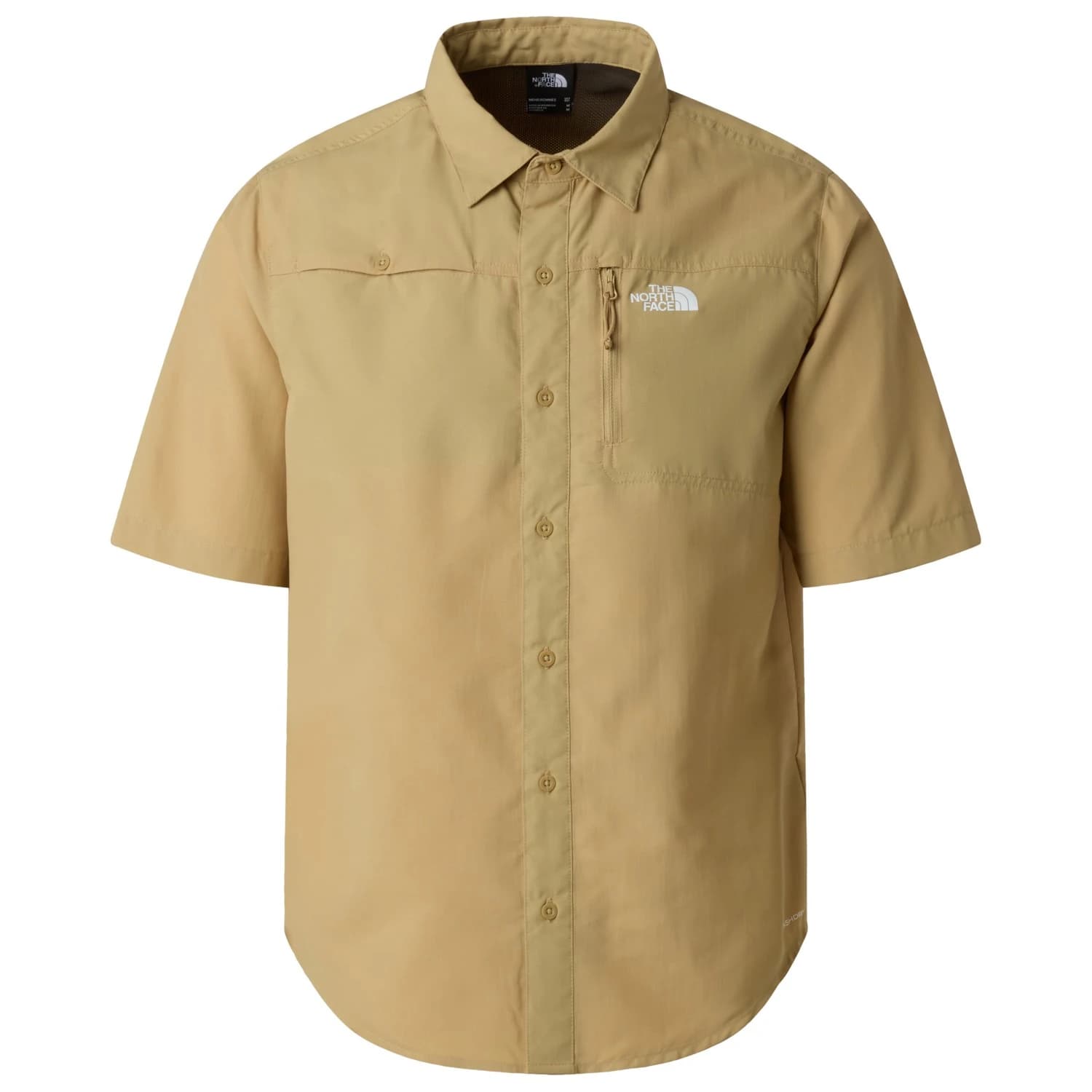 Мъжка риза с копчета The North Face Sequoia Short Sleeve Shirt - Khaki Stone