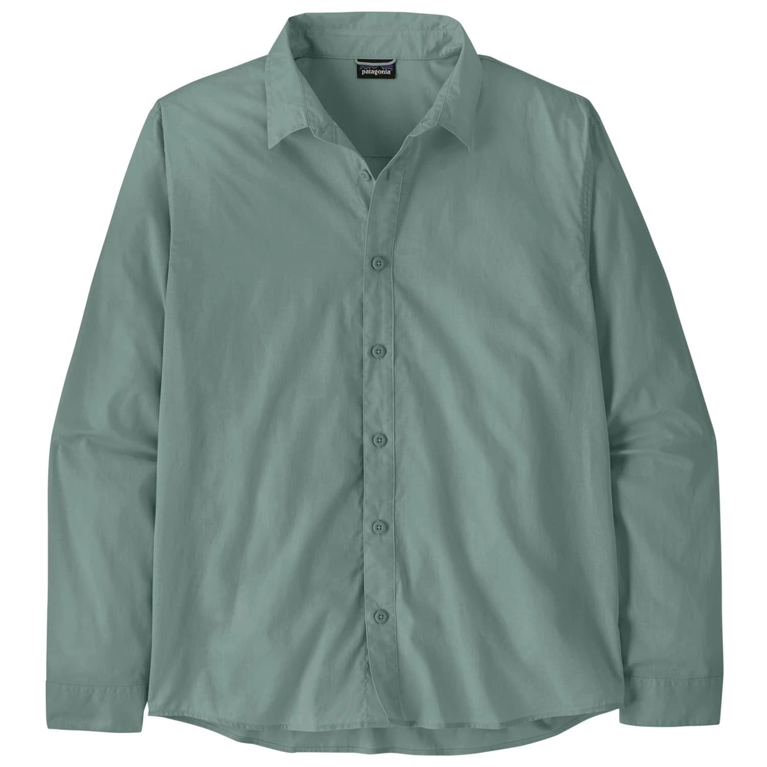 Мъжка риза с копчета Patagonia L/S Sunrise Stream Shirt - Blue Sage
