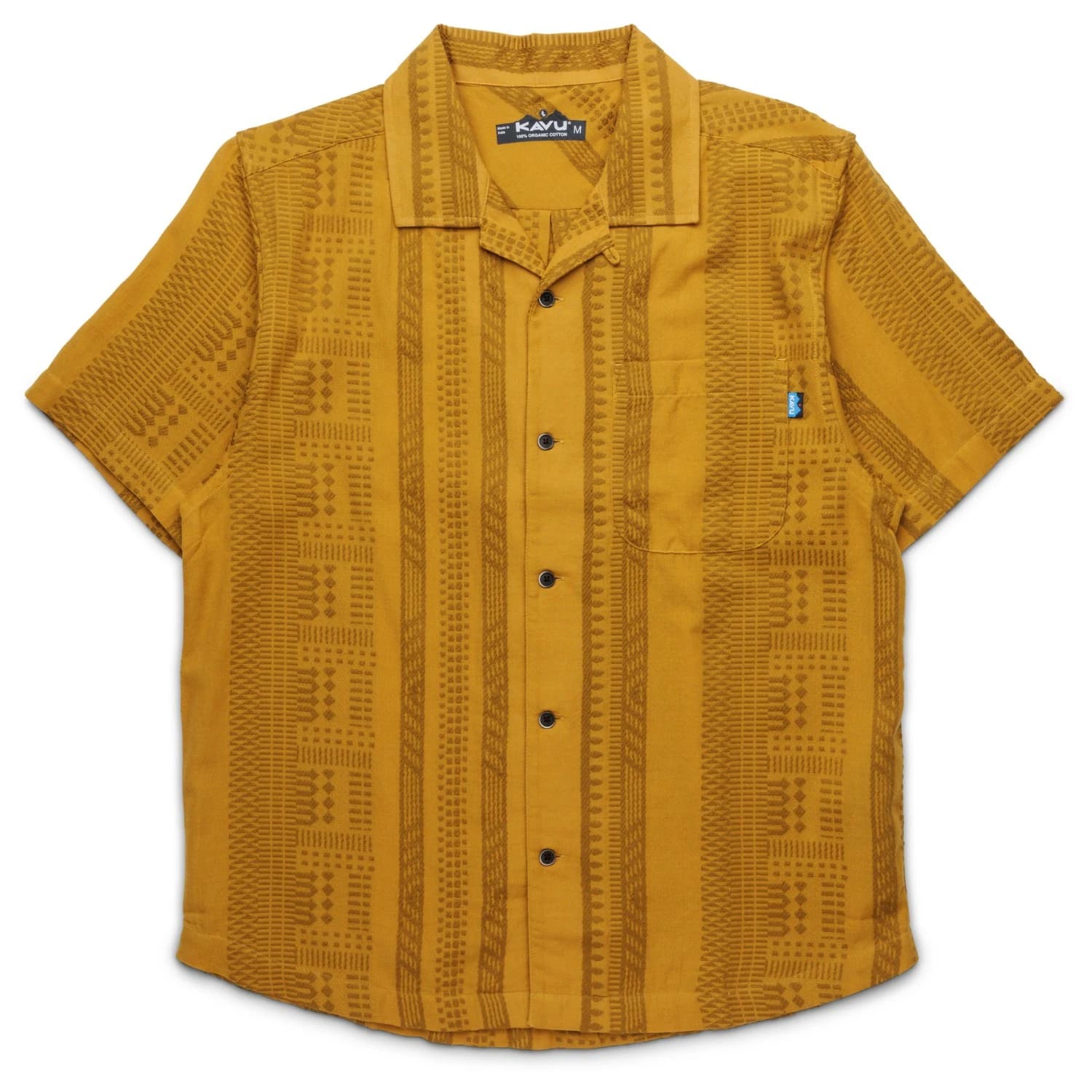 Мъжка риза с копчета Kavu Castaway Shirt - Wood Dobby