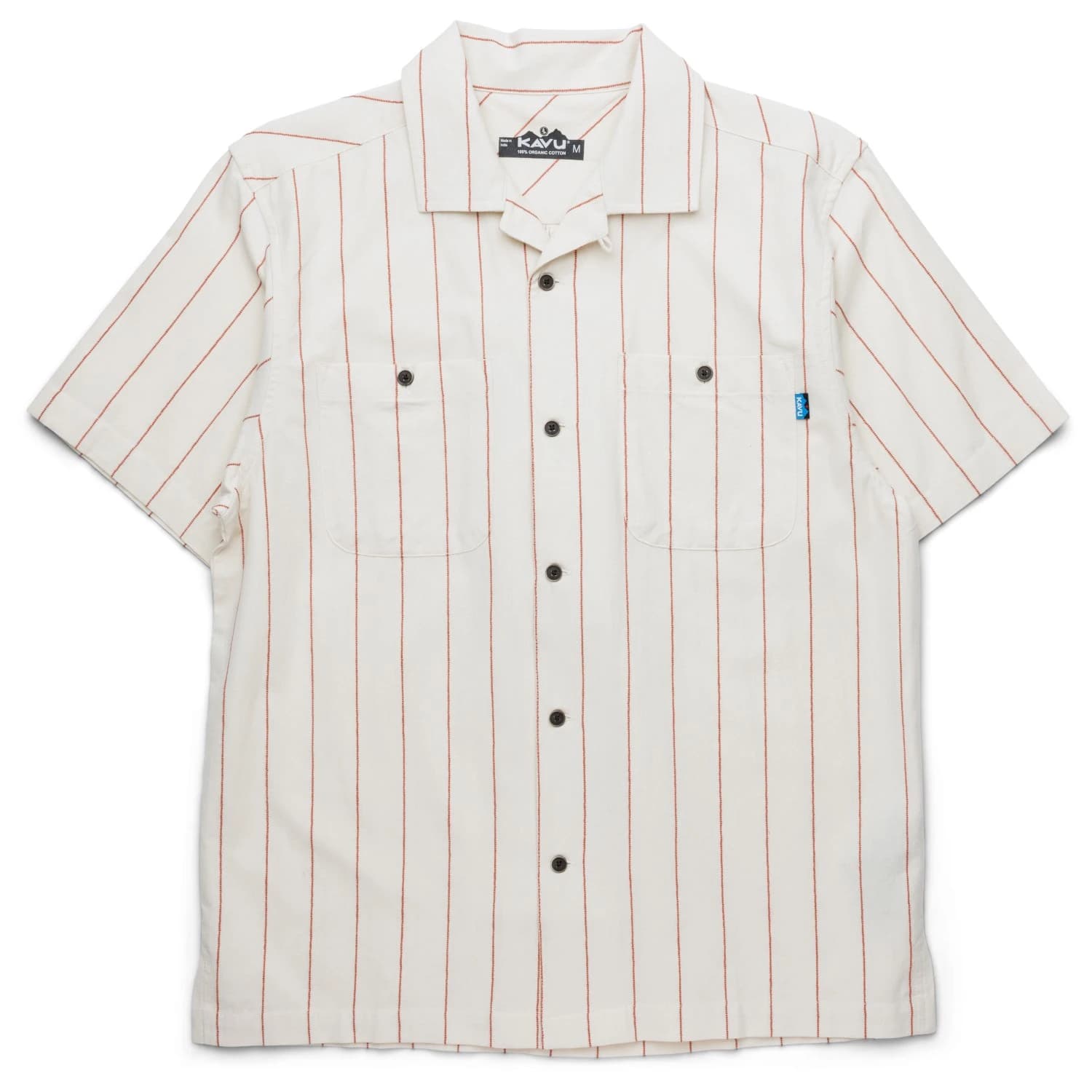 Мъжка риза с копчета KAVU Island Bound Shirt - Sand Stripe