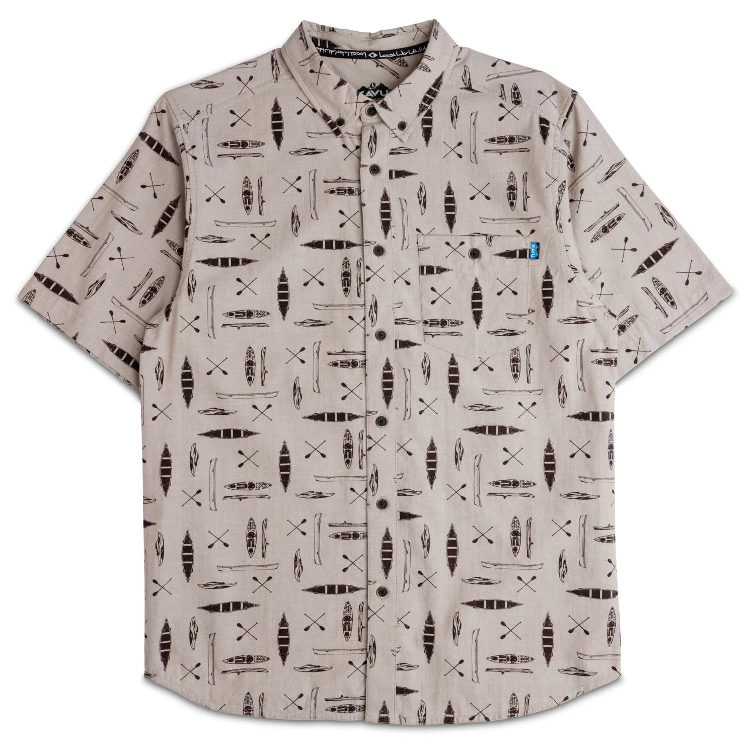 Мъжка риза с копчета KAVU Juan Shirt - Paddle To