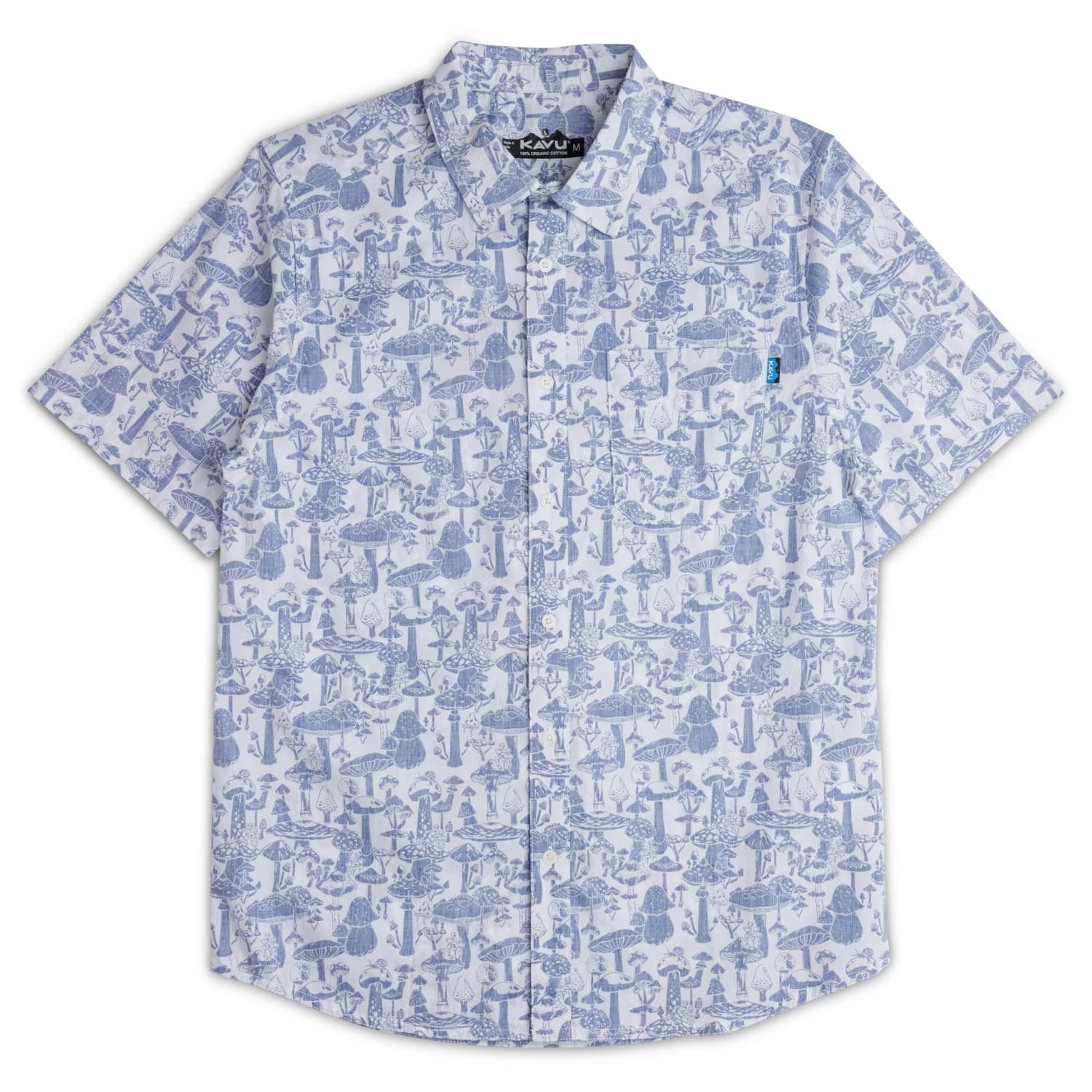 Мъжка риза с копчета KAVU Topspot Shirt - Mushroom Forest