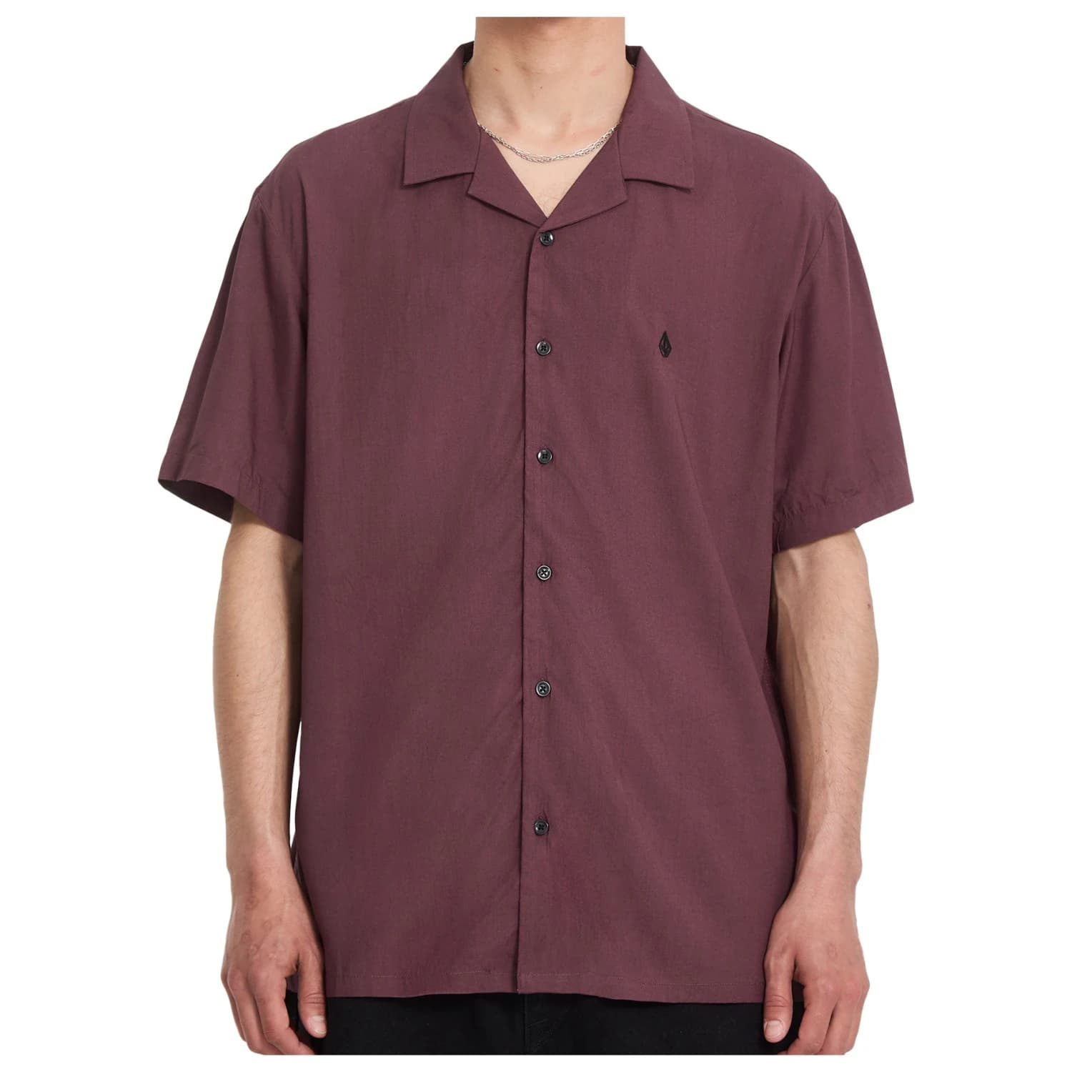 Мъжка риза с копчета Volcom Single Stone S/S Shirt - Pistol Punch