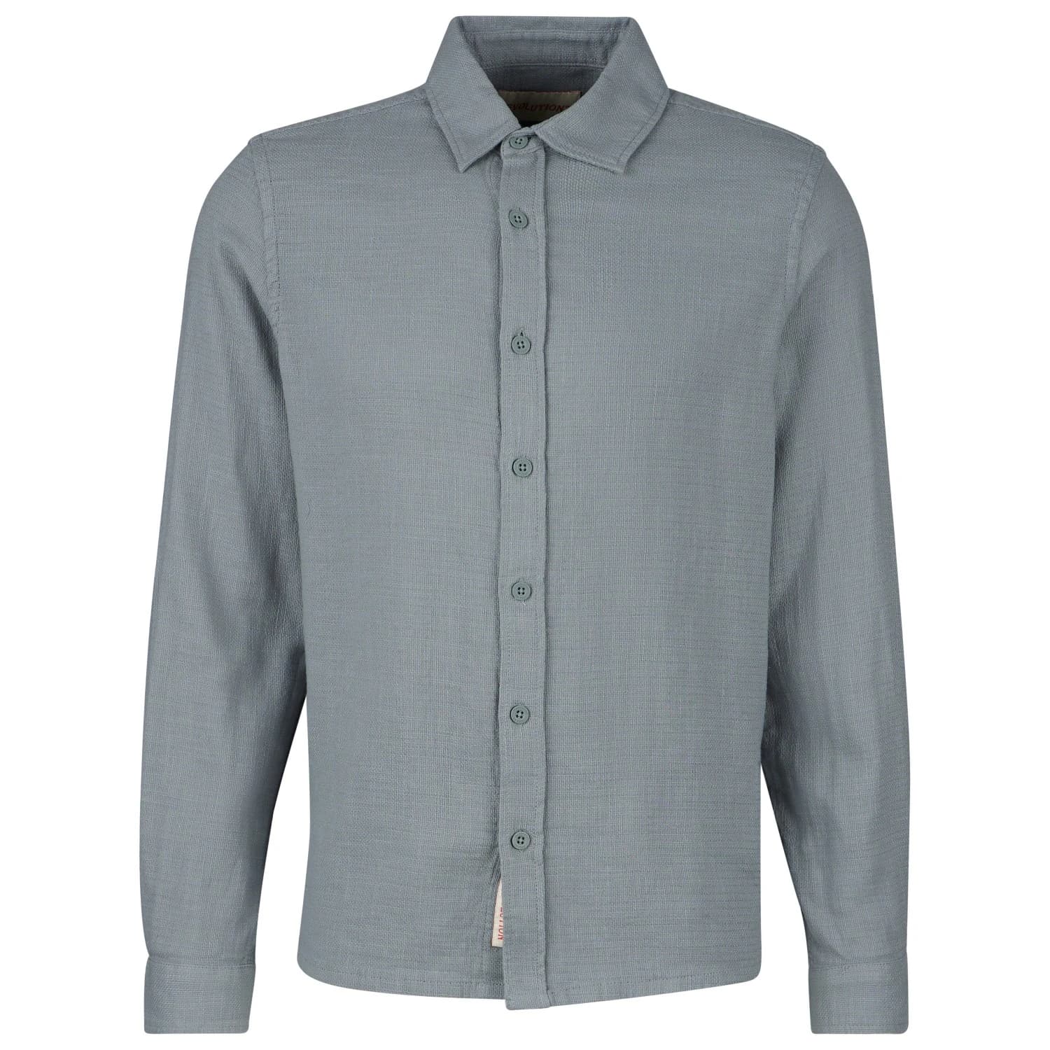Мъжка риза с копчета Revolution Loose T-Shirt L/S Shirt - Blue