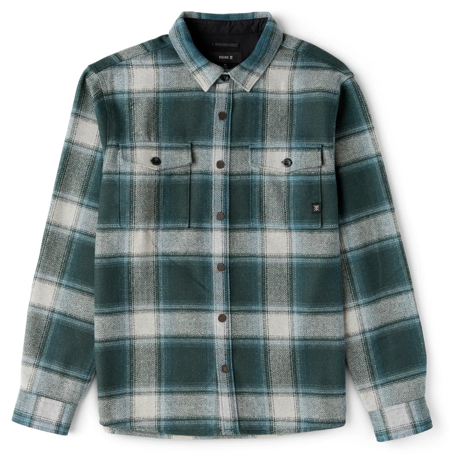 Риза с копчета Roark Nordsman 2.0 Shirt - Dark Slate
