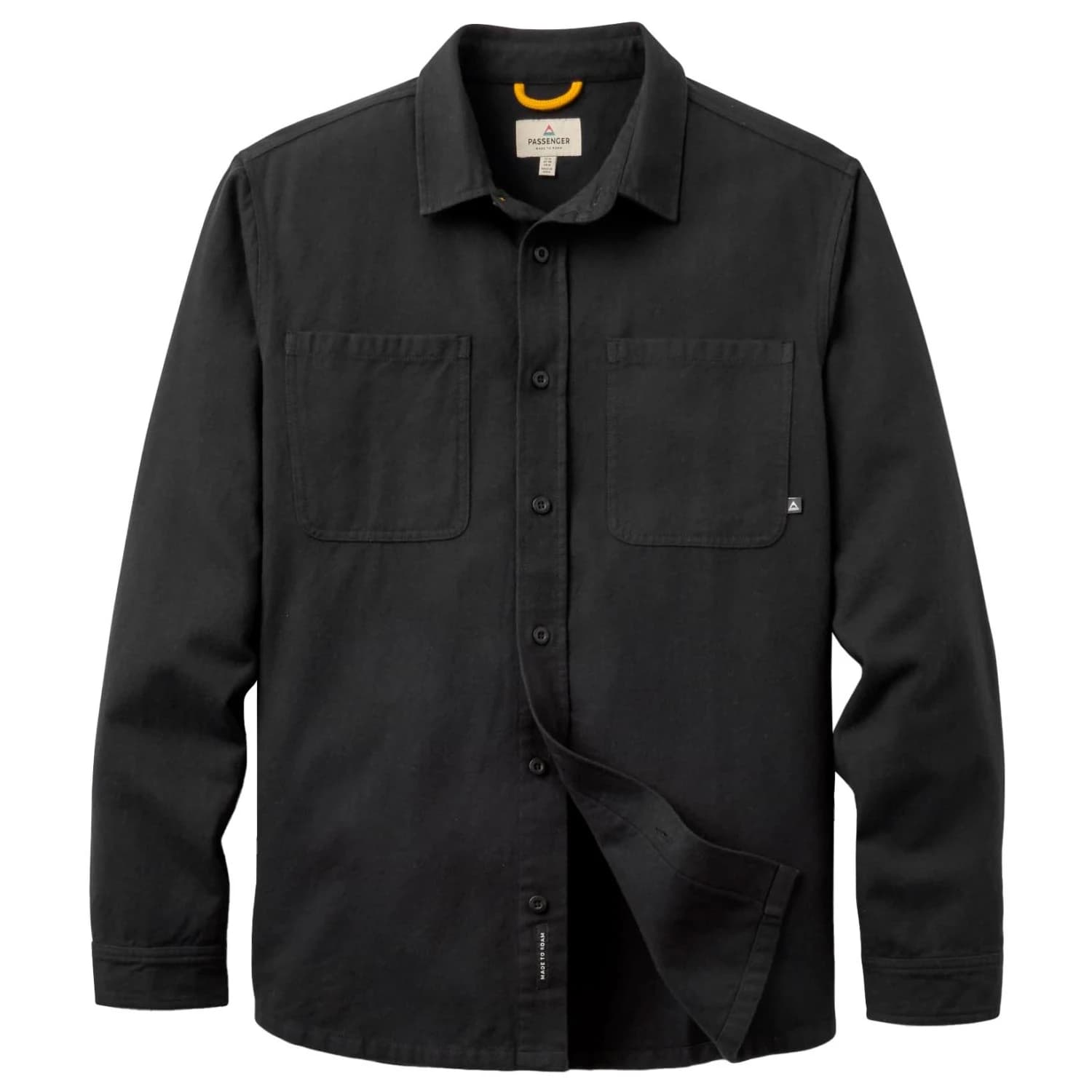 Риза с копчета Passenger Backcountry Flannel Shirt - Deep Ocean