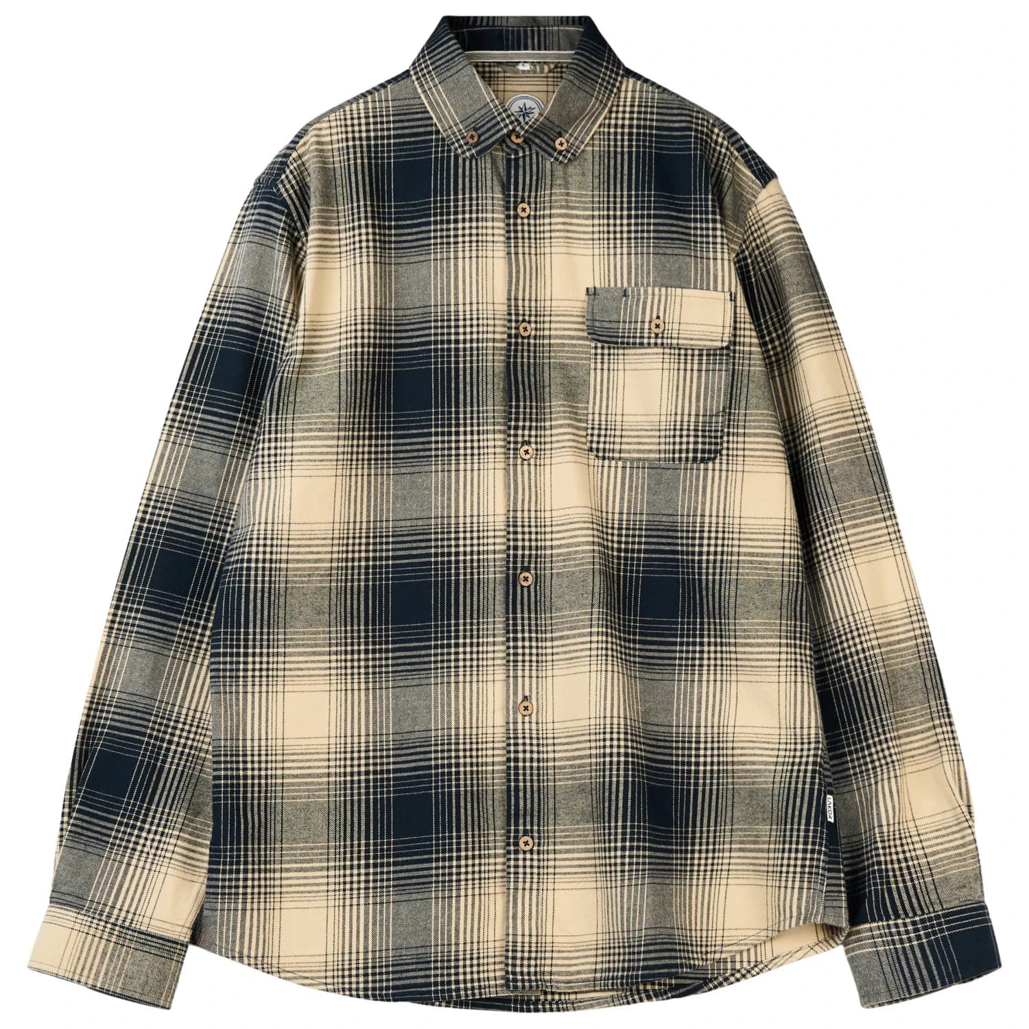 Риза с копчета LAKOR Inca Unna Shirt - Blueberry / White Pepper