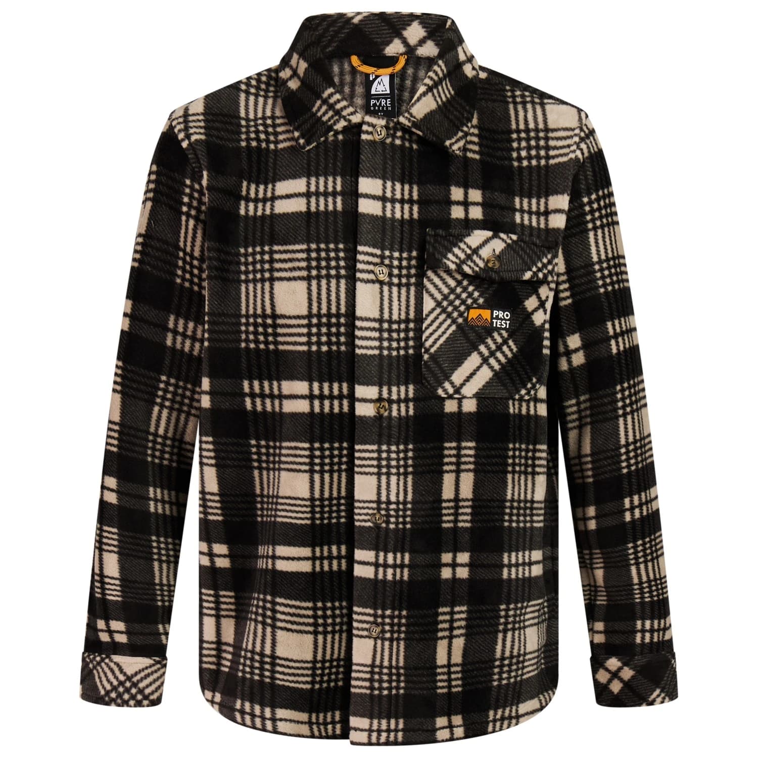 Риза с копчета Protest PRTJacob Outdoor Shirt - Bamboobeige
