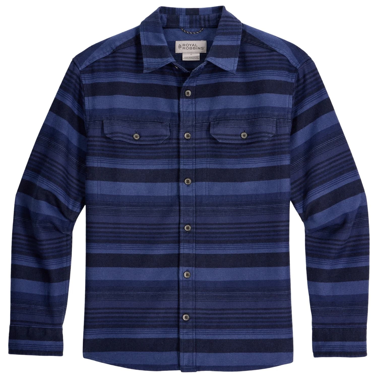 Риза с копчета Royal Robbins Ouds Rest Hemp L/S Shirt - Oceana Alder Str