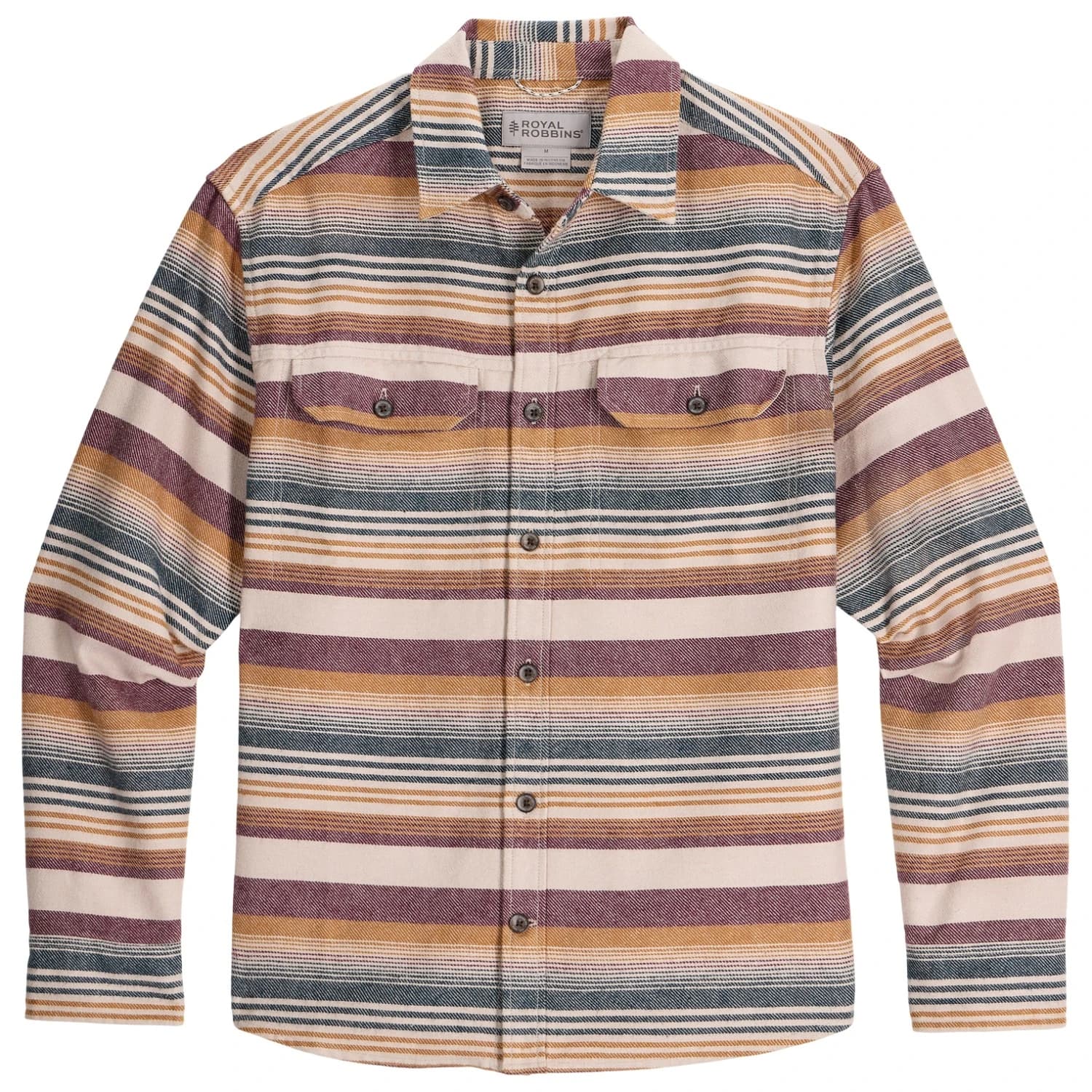 Риза с копчета Royal Robbins Ouds Rest Hemp L/S Shirt - Pebble Alder Str