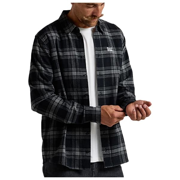 Риза с копчета Maloja BichselM. Shirt - Deep Black Multi