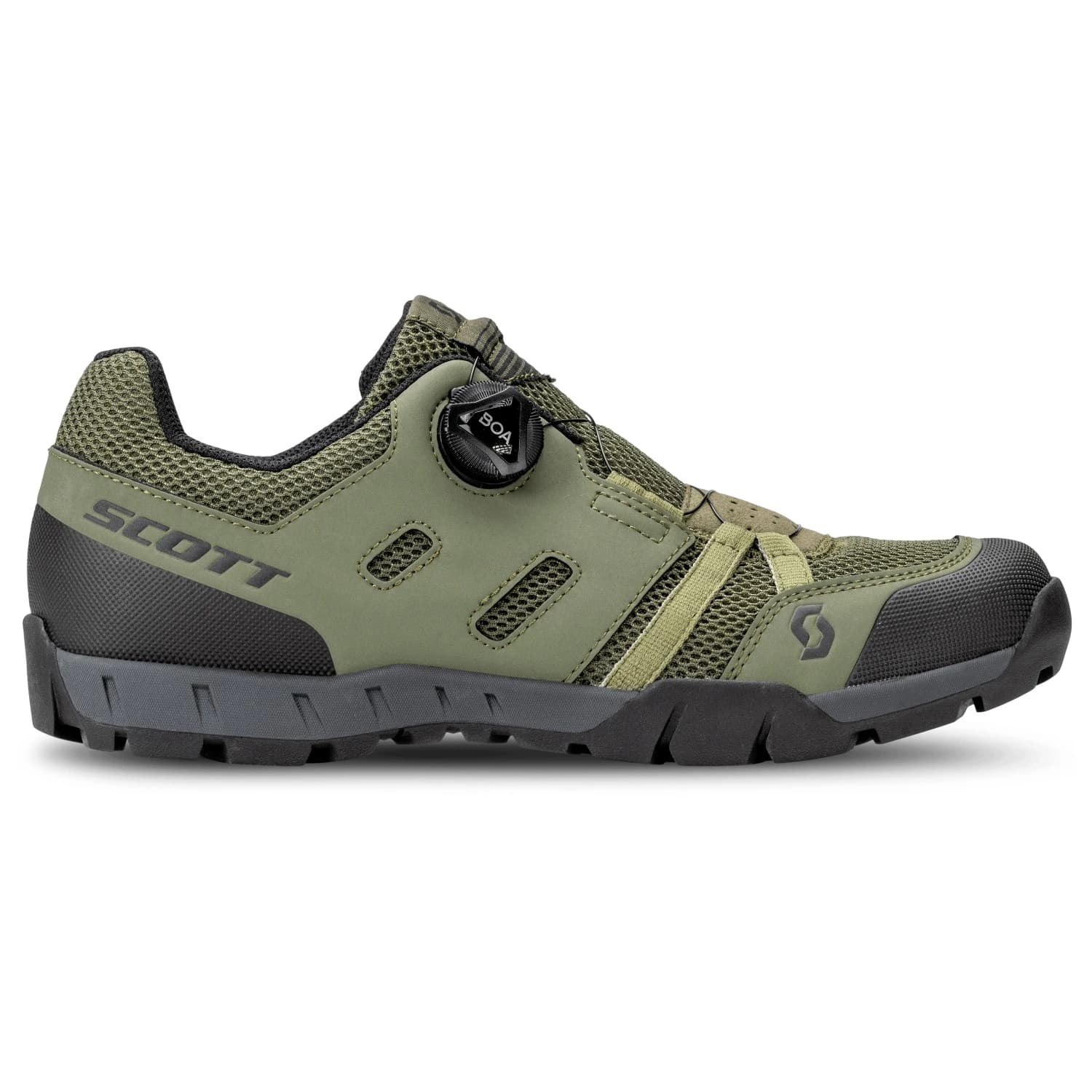 Мъжки обувки за планинско колоездене Scott Shoe Sport Crus-r Boa Cycling shoes - Fir Green / Black