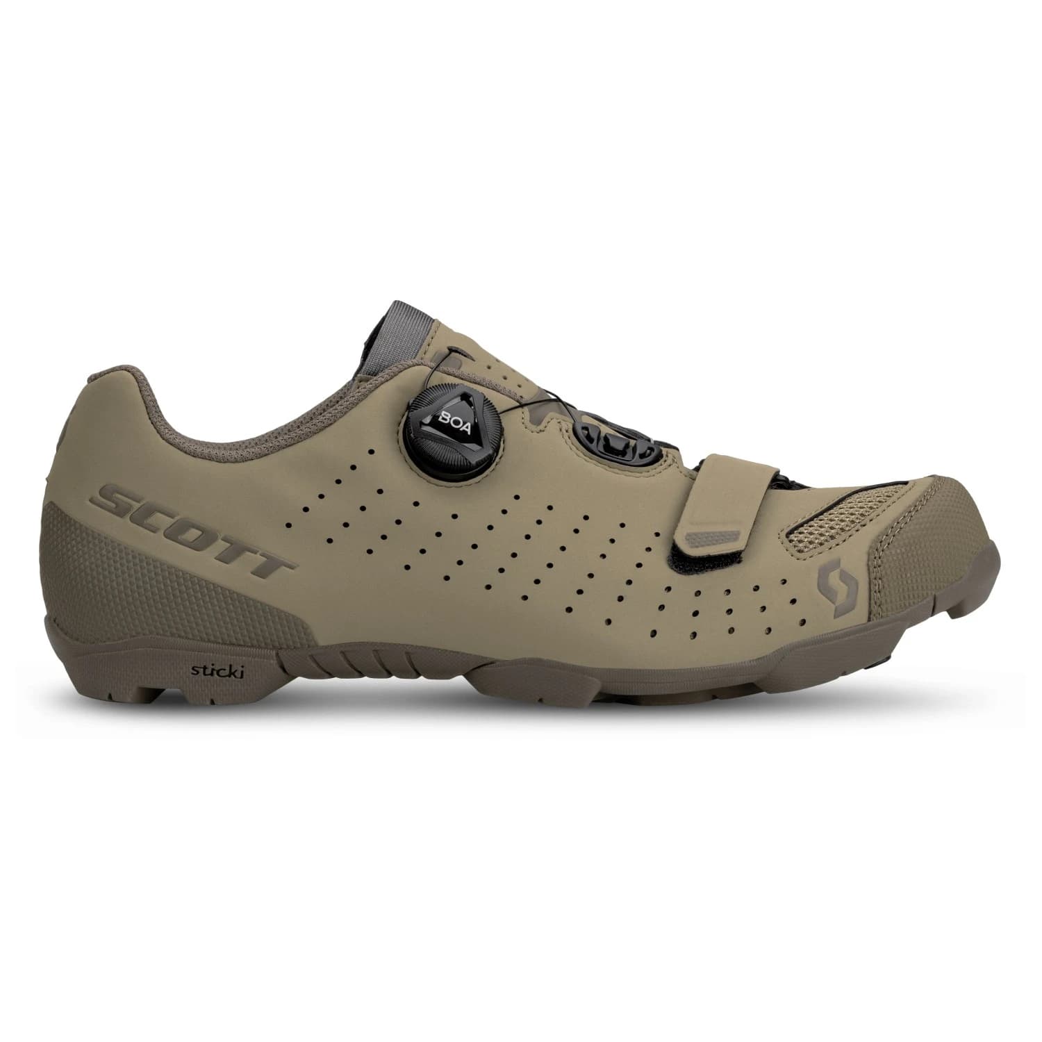Мъжки обувки за планинско колоездене Scott MTB Comp Boa Cycling shoes - Beige / Brown