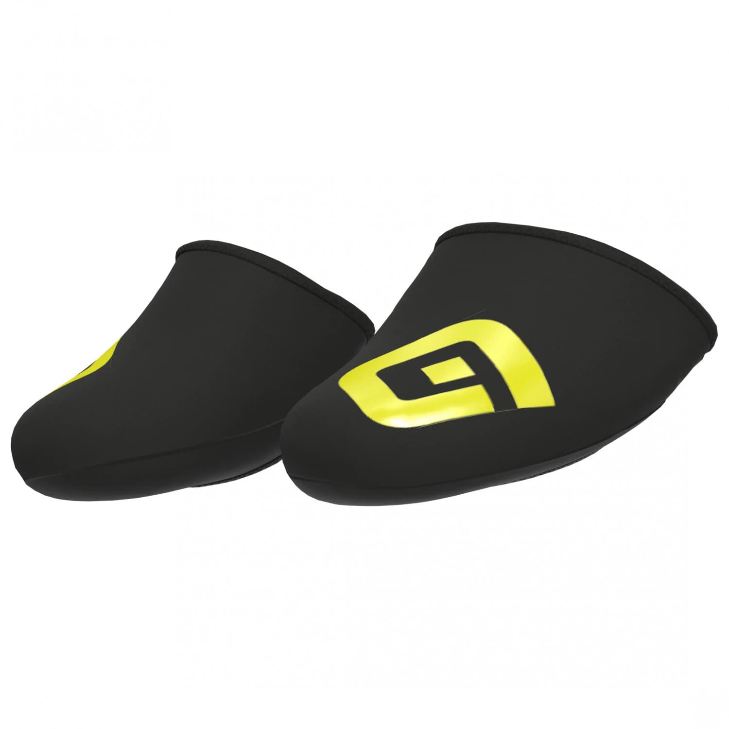 Калцуни за колоездачни обувки Alé Shield Toe Cover Overshoes - Black / Fluo Yellow