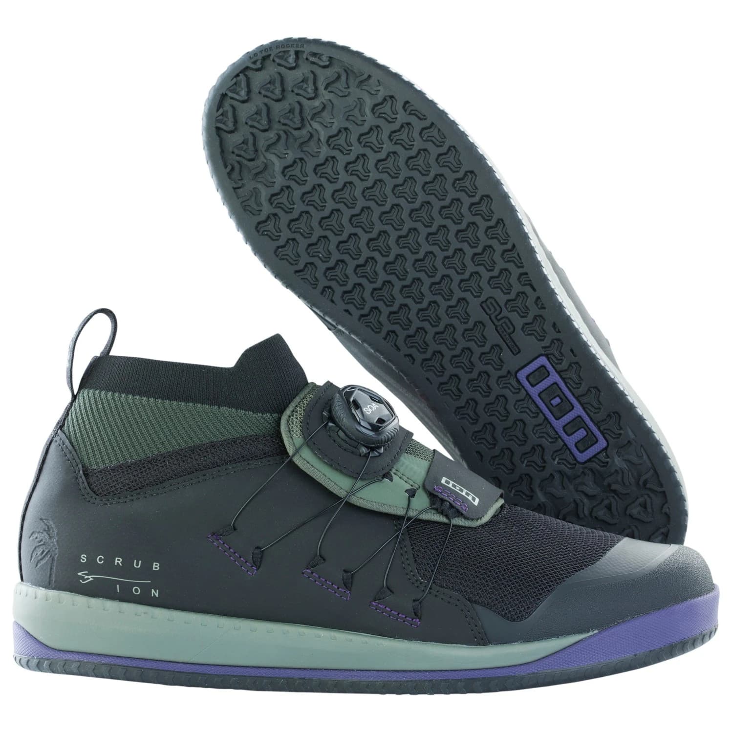 Обувки за планинско колоездене ION IOB Shoes Scrub Select Boa Cycling shoes - Black