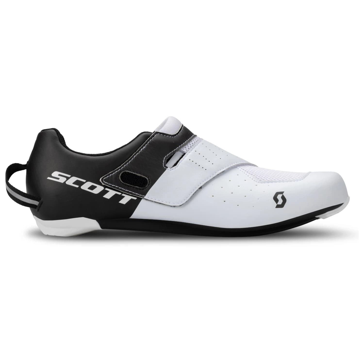 Мъжки обувки за шосеен велосипед Scott Road Tri Sprint Cycling shoes - Black / White