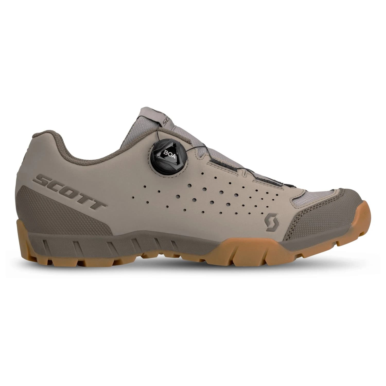Мъжки обувки за планинско колоездене Scott Sport Trail Evo Boa Cycling shoes - Beige / Brown
