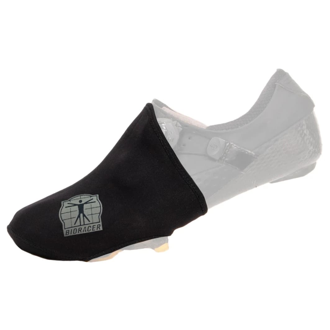 Калцуни за колоездачни обувки Bioracer Neoprene Toe Protector Overshoes - Black