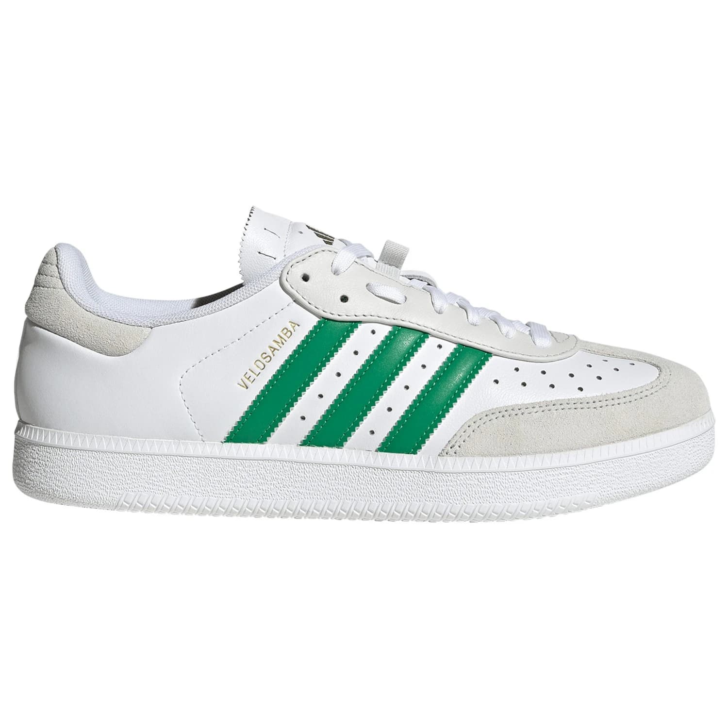 Мъжки обувки за планинско колоездене adidas Velosamba Leather Cycling shoes - Ftwr White / Green / Thermal Chrome