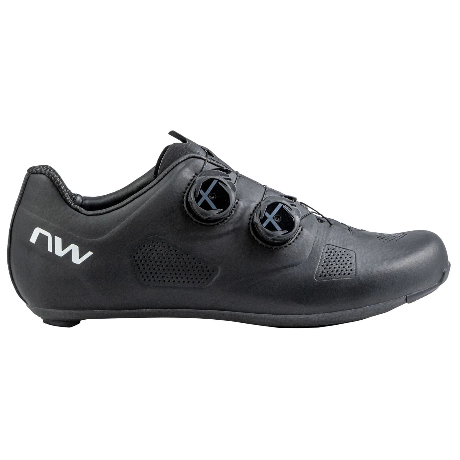 Обувки за шосеен велосипед Northwave Revolution Cycling shoes - Black / White