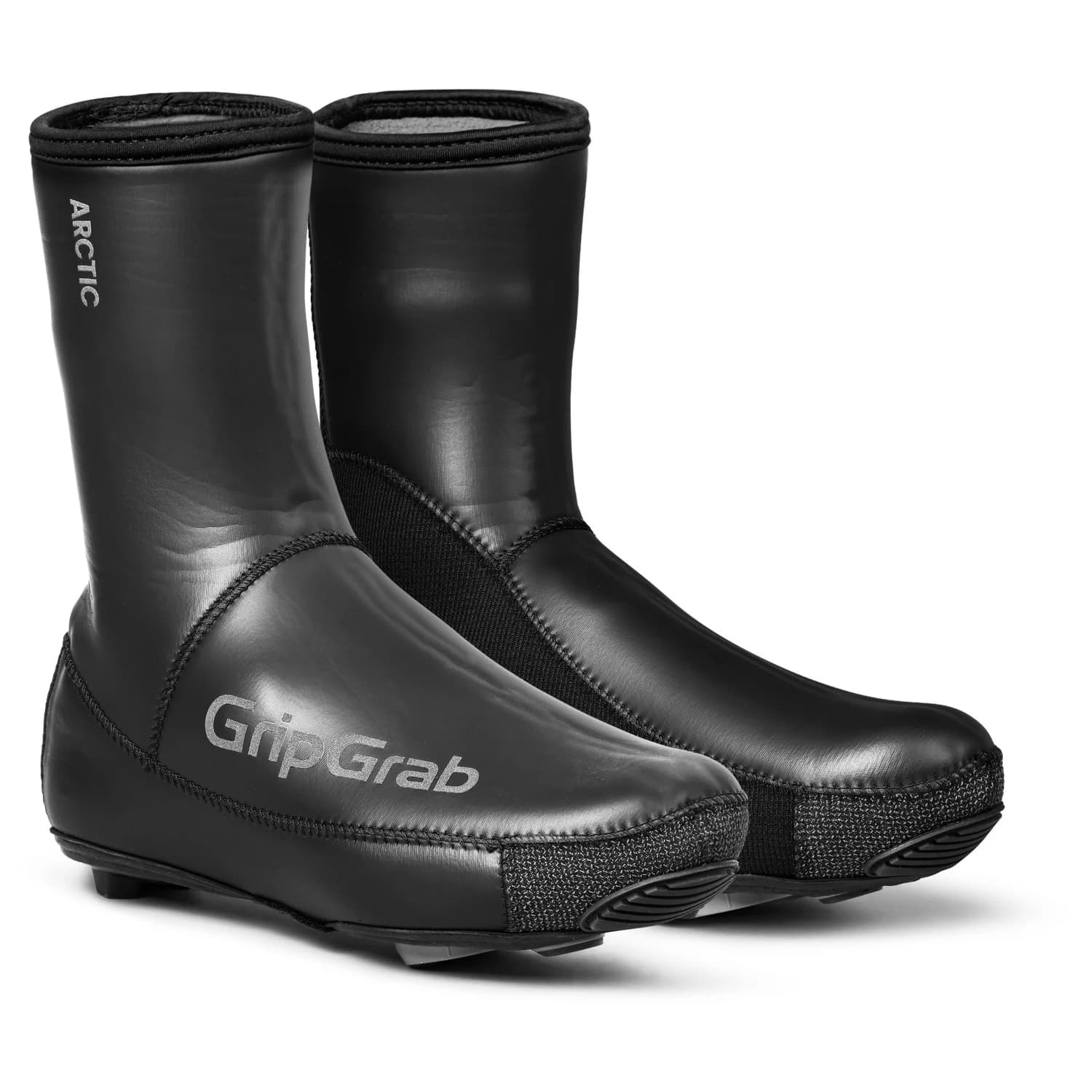 Калцуни за колоездачни обувки GripGrab Arctic 2 Waterproof Deep Winter Road Shoe Covers Overshoes - Black