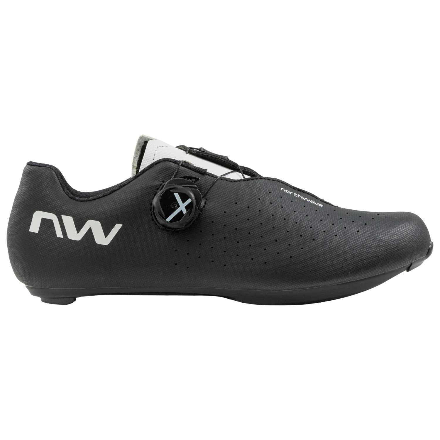 Мъжки обувки за шосеен велосипед Northwave Sonic Plus Wide Cycling shoes - Black / Light Grey