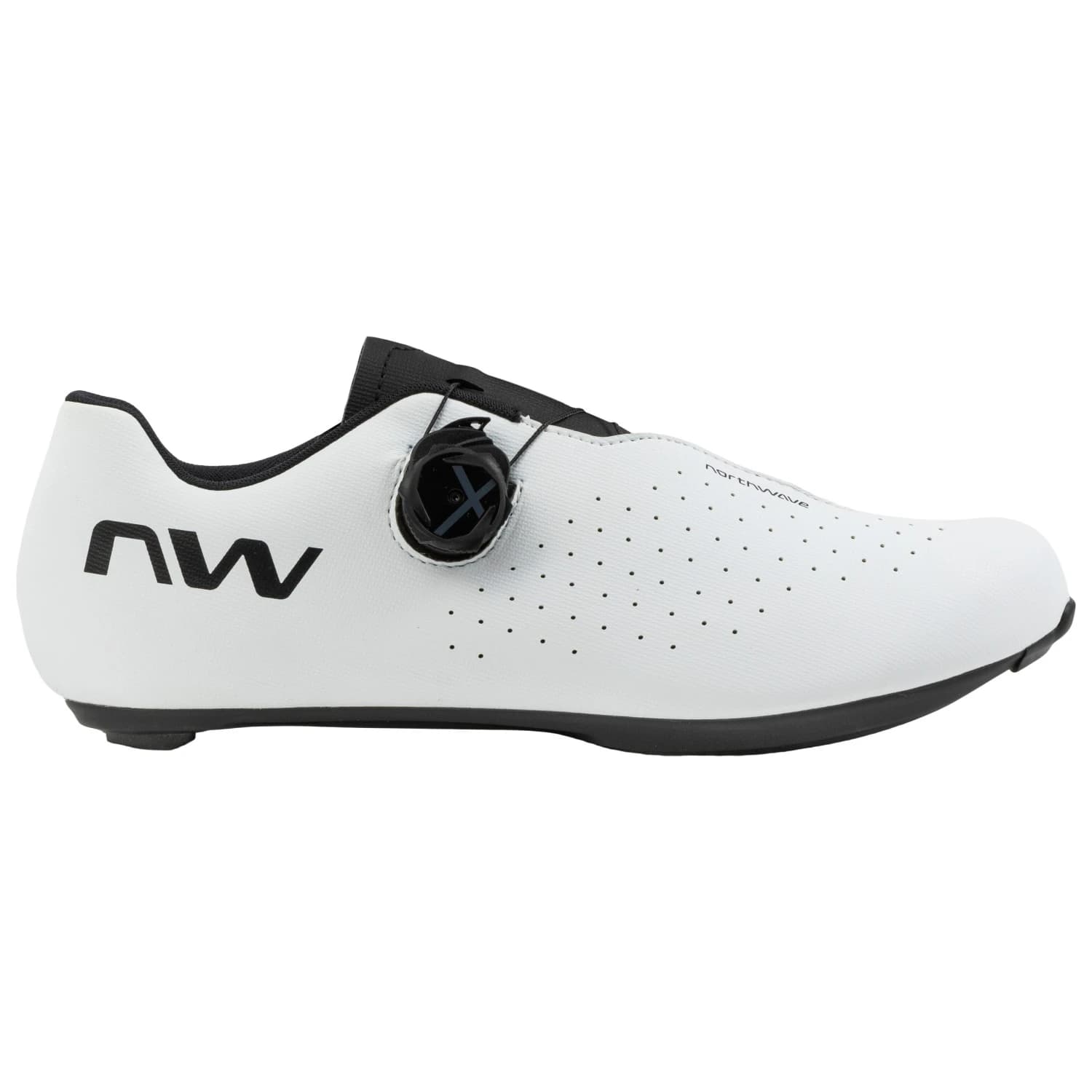 Мъжки обувки за шосеен велосипед Northwave Sonic Plus Wide Cycling shoes - White / Black