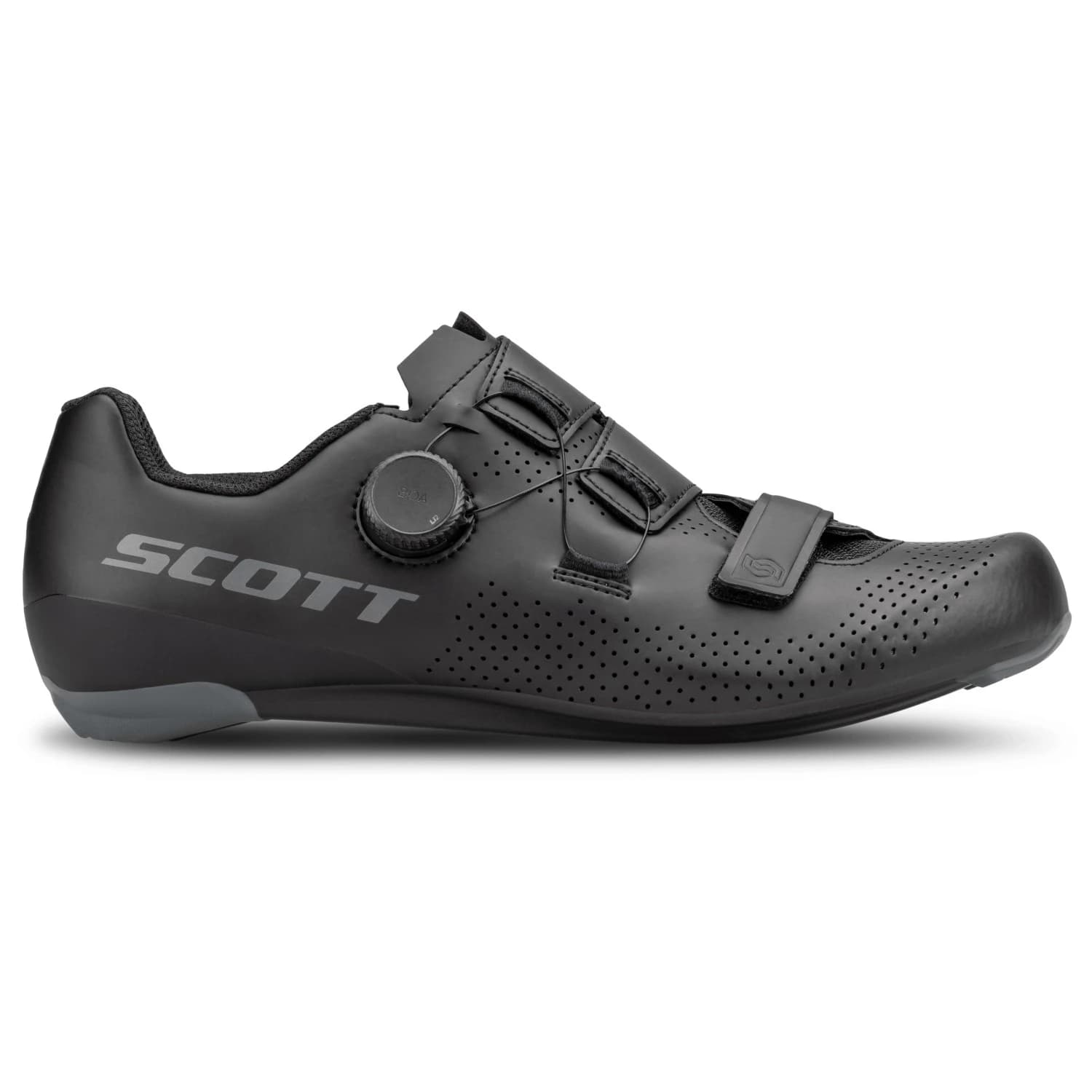 Мъжки обувки за шосеен велосипед Scott Shoe Road Team Boa Cycling shoes - Matt Black / Dark Grey