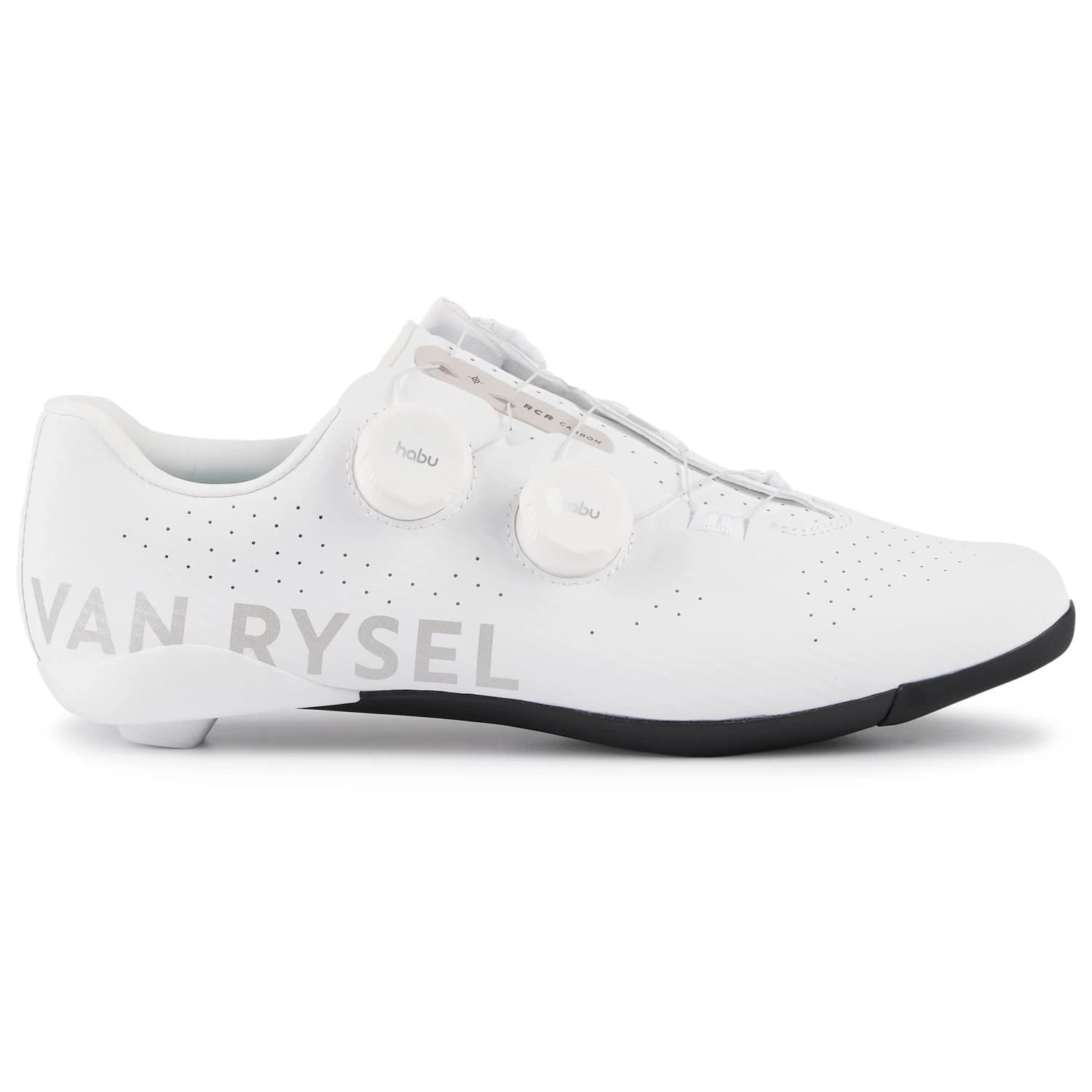 Обувки за шосеен велосипед VAN RYSEL Shoes RCR Cycling shoes - White