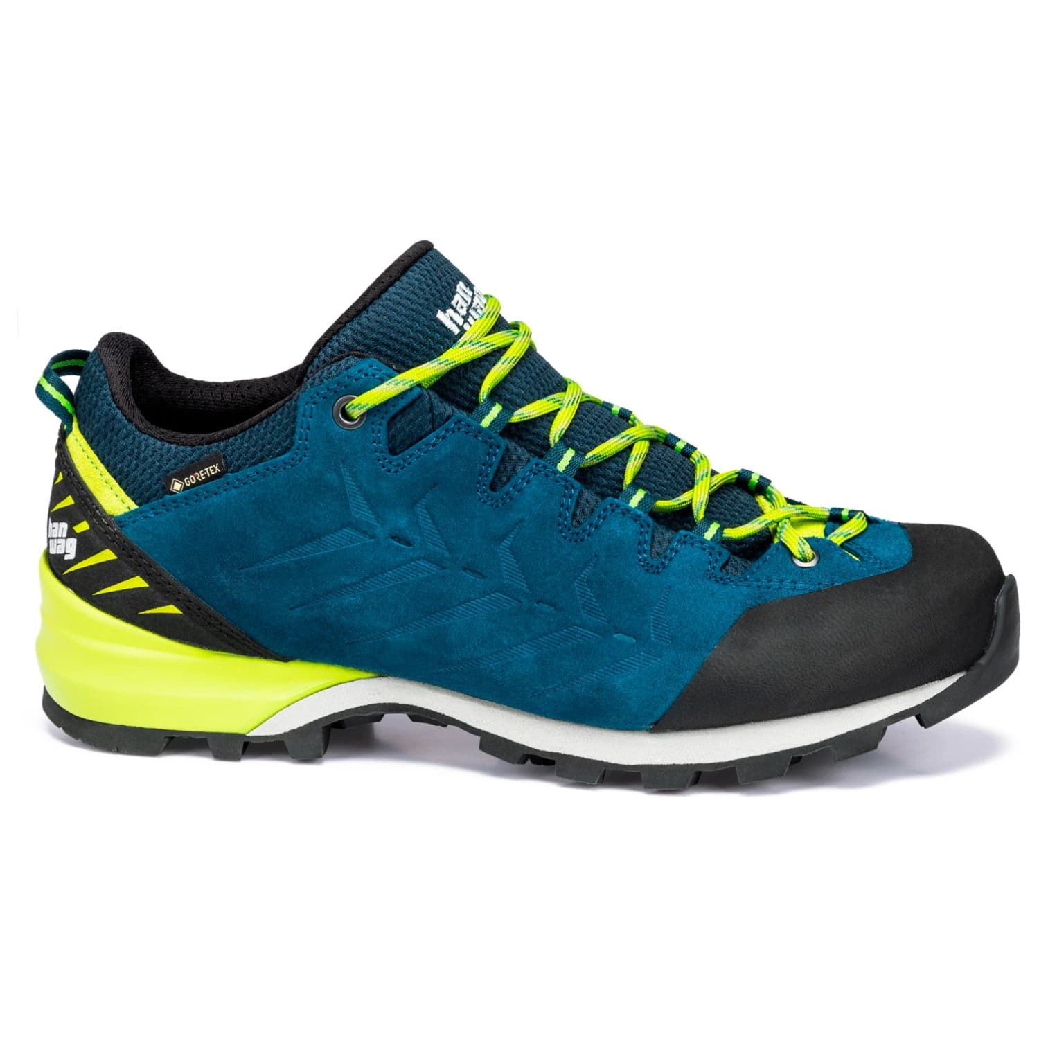 Мъжки апроуч обувки Hanwag Makra Pro Low GTX Approach shoes - Seablue / Sulphur