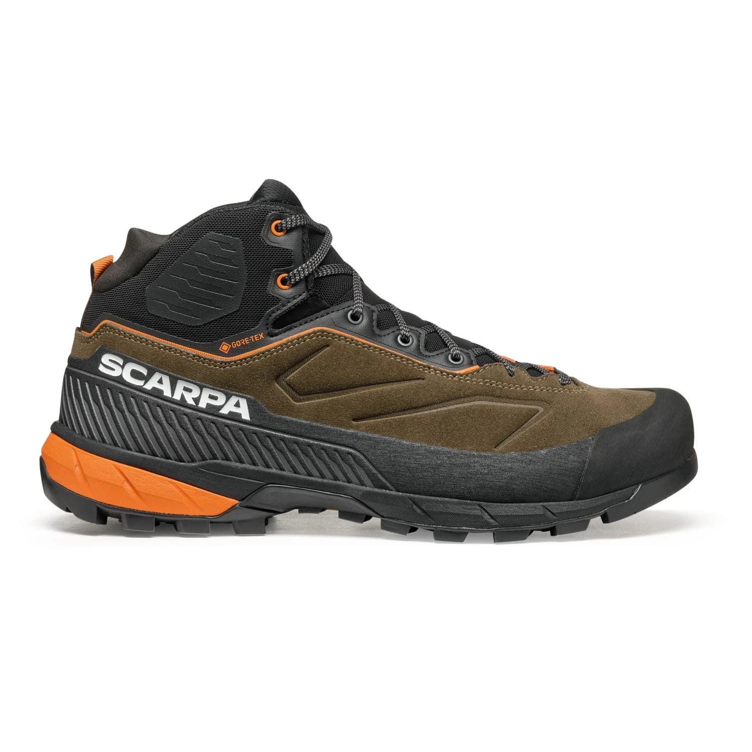 Мъжки апроуч обувки Scarpa Rapid XT Mid GTX Approach shoes - Caribou / Rust Orange